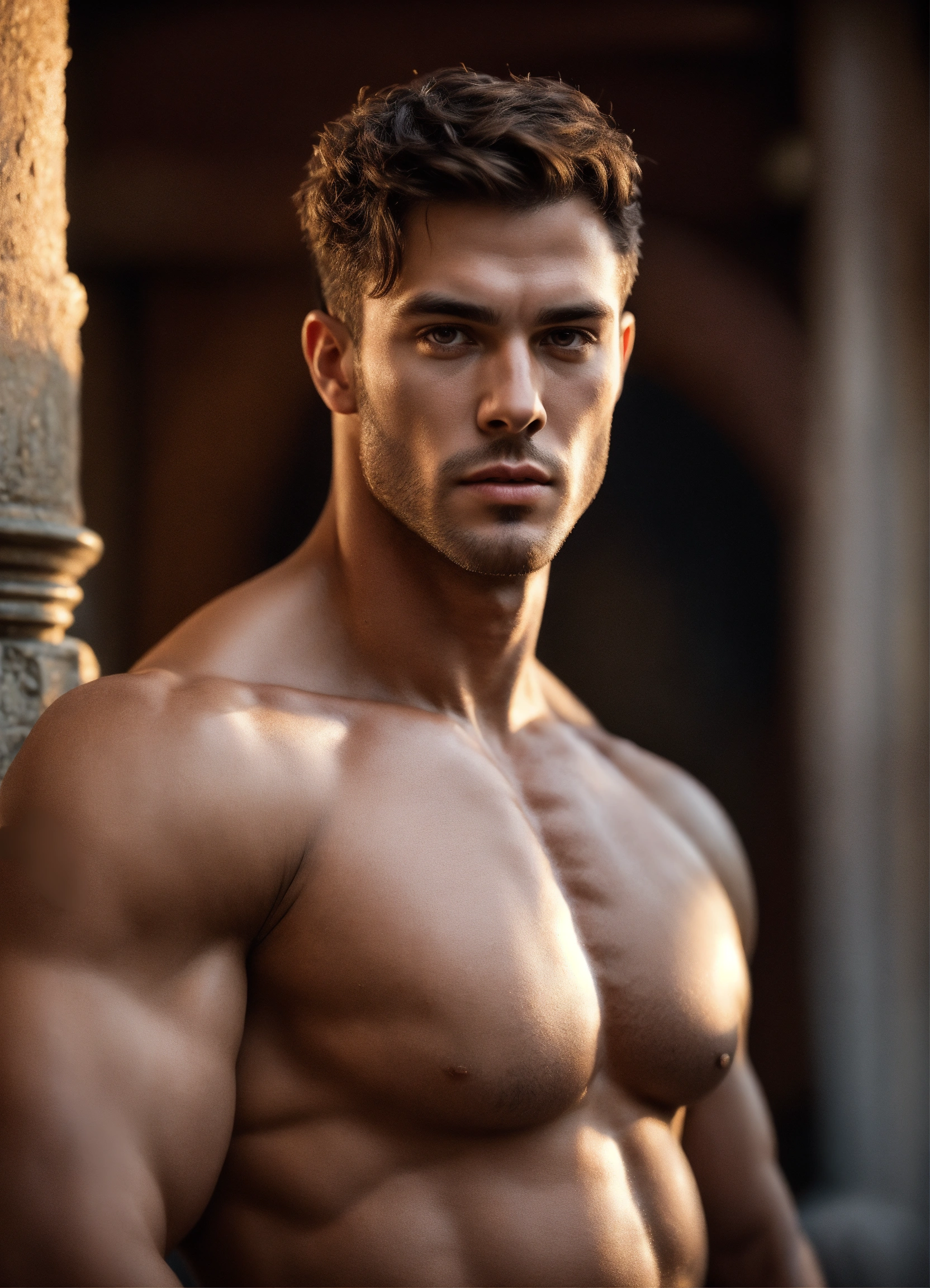 Lexica - Portrait of a stunningly beautiful male fairy in soft light ...