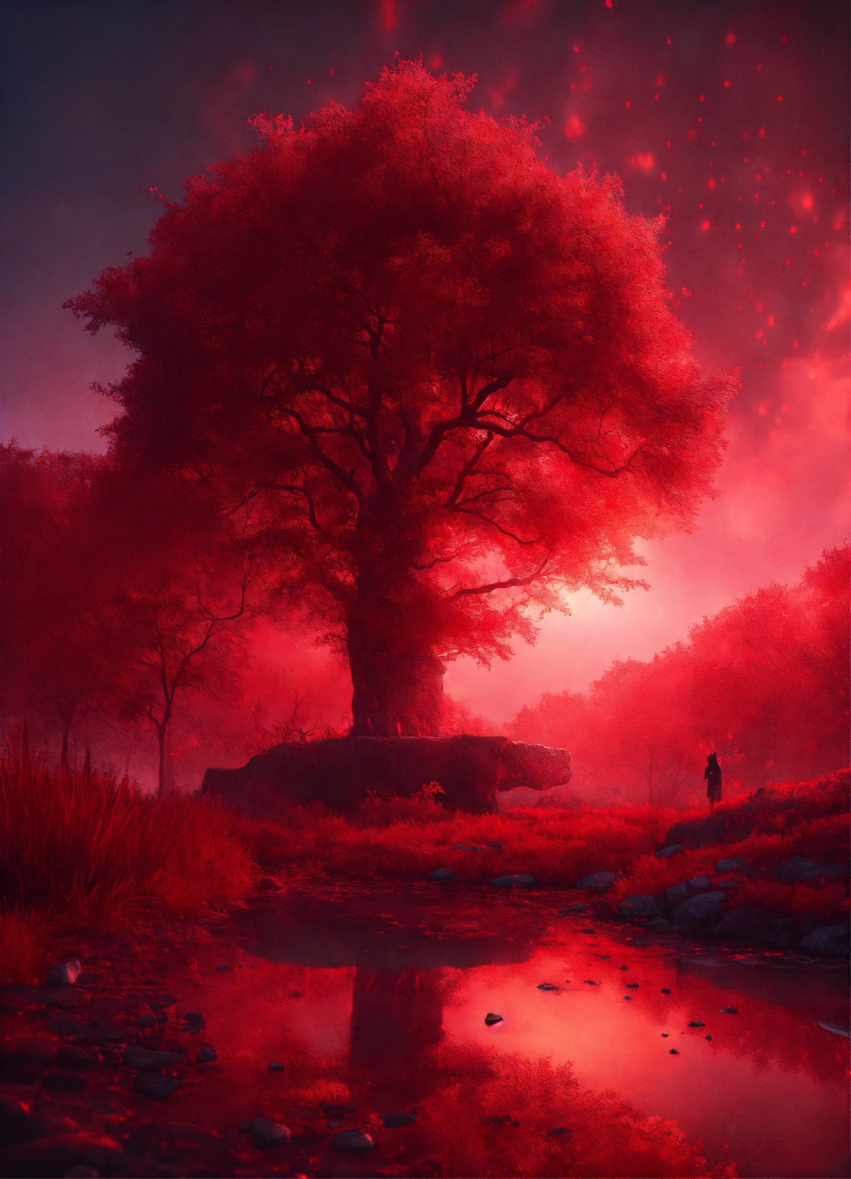 Lexica - Beautiful, mysterious, magical, edgy environment, the ...