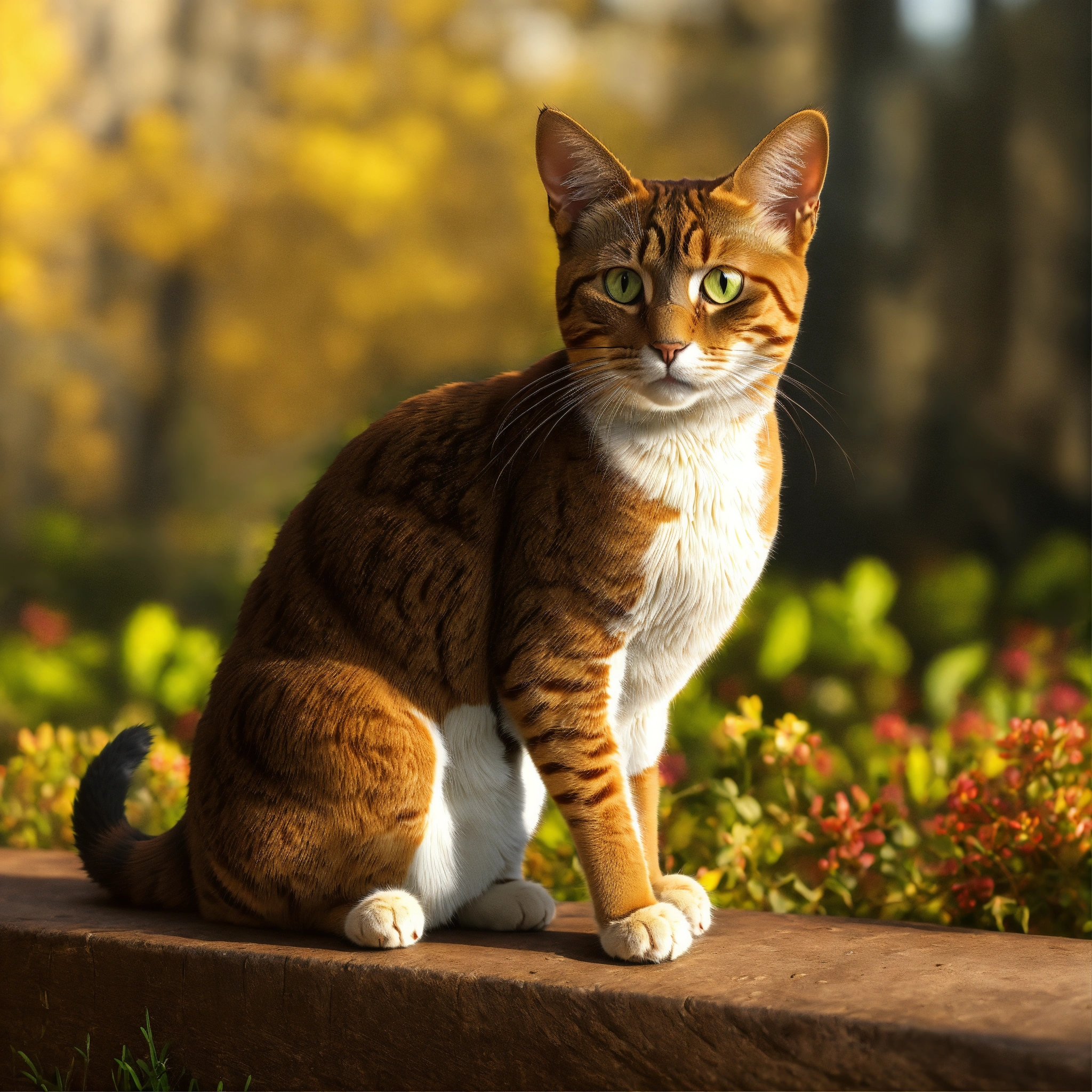 Lexica - Abyssin cat, realistic