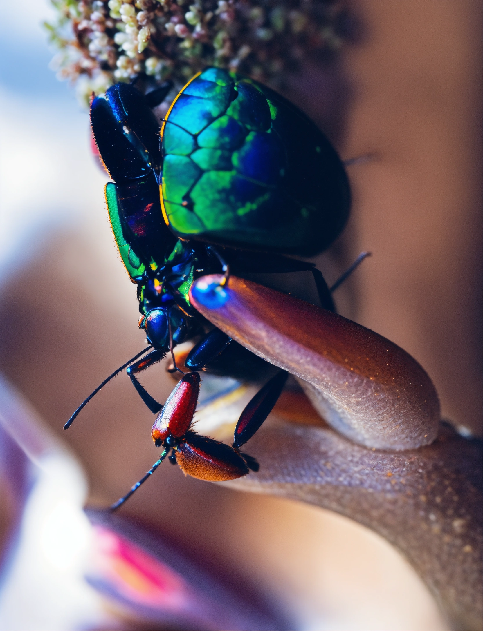 Lexica - A colorful bug.