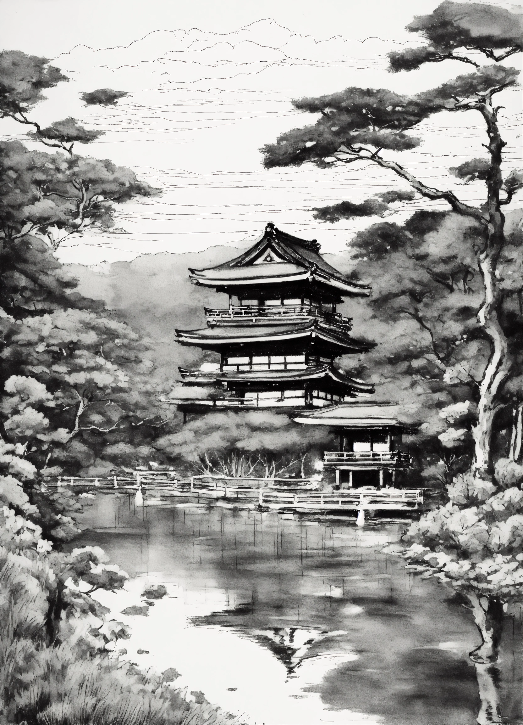 lexica-dessin-croquis-simple-japon-art-matsumoto-hoji-grenouilles