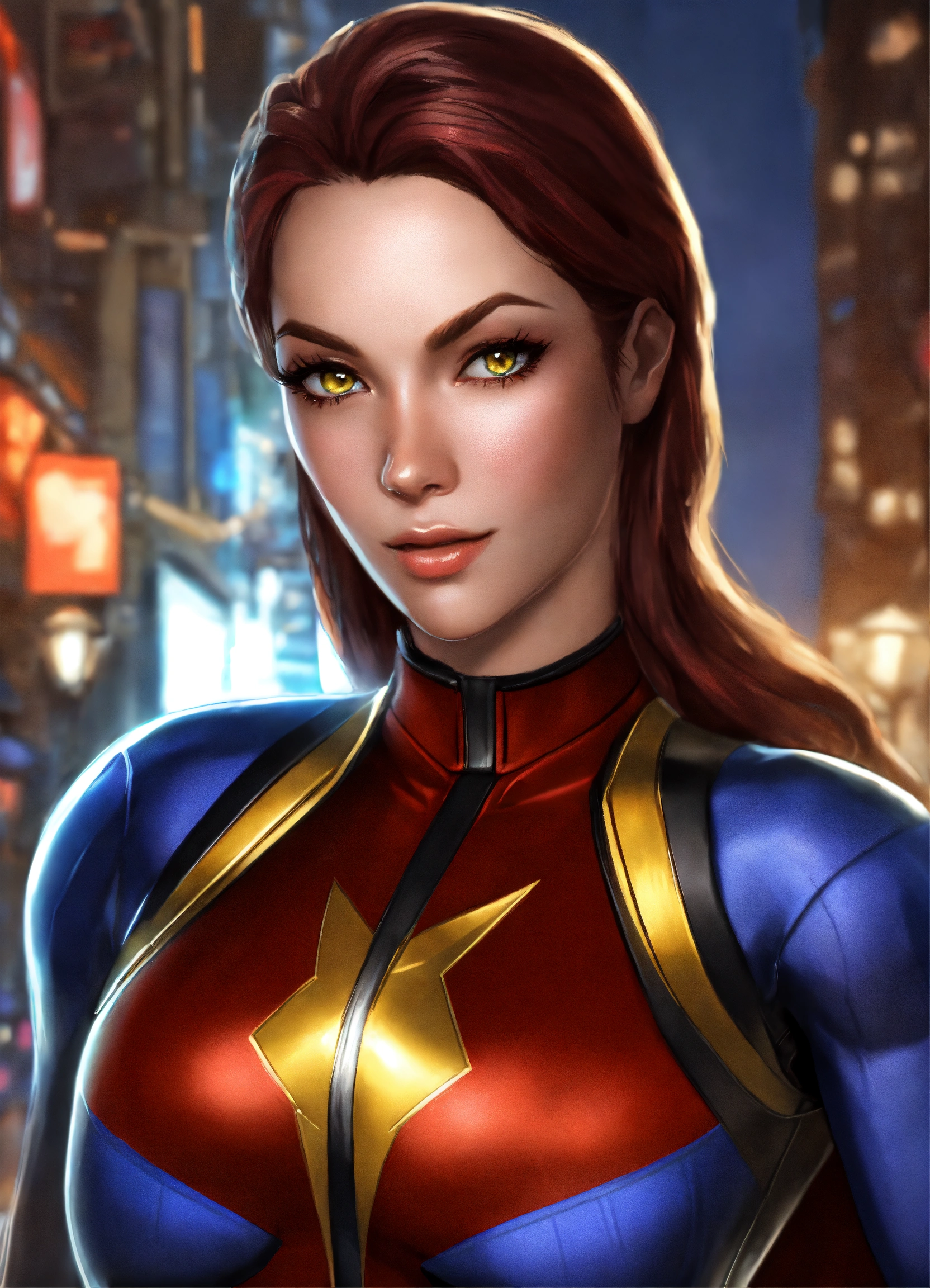 Lexica - Female superhero named Mendy from the game Champions Online