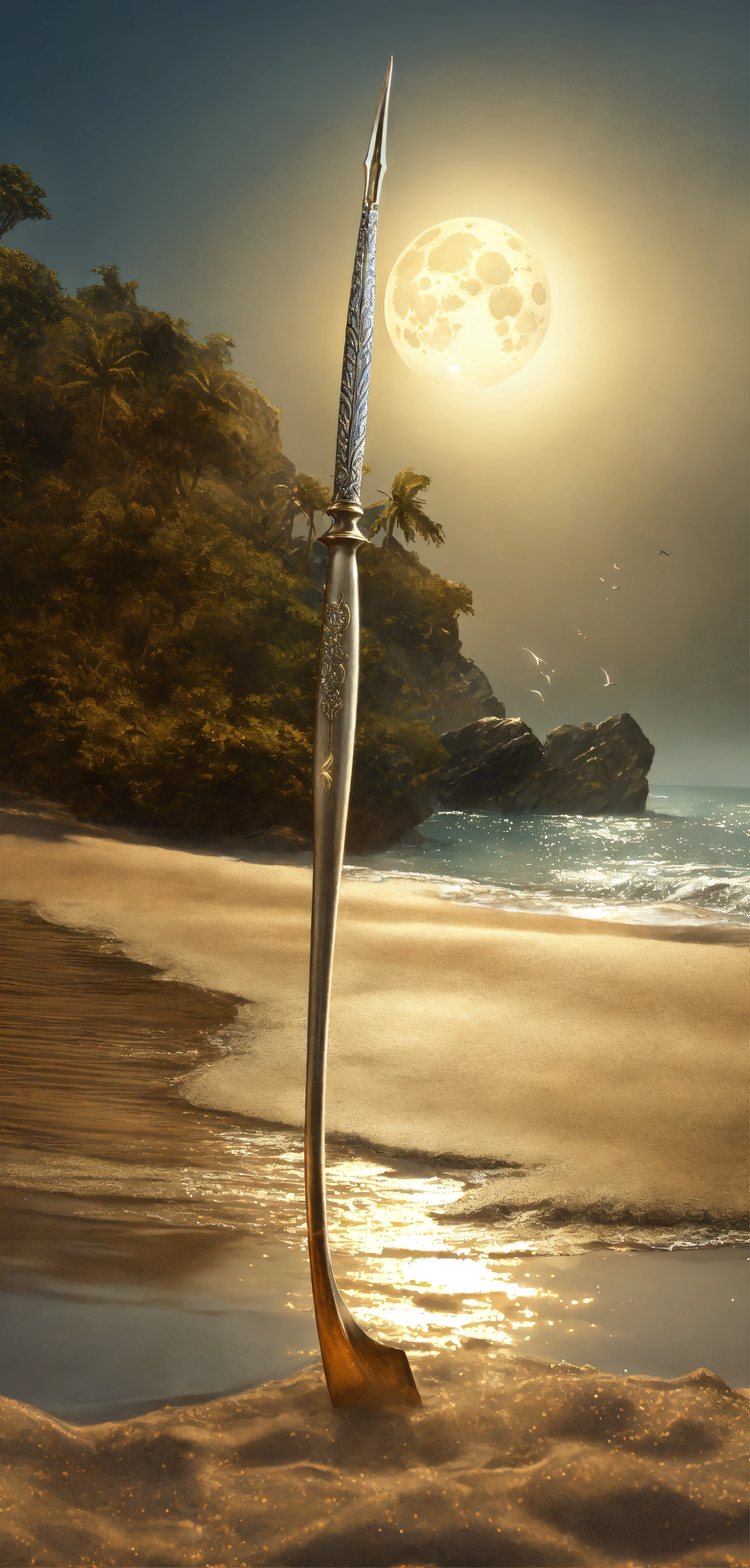 Lexica - 8k, picture of a narrow and delicate gezackte throwing aquatic ...