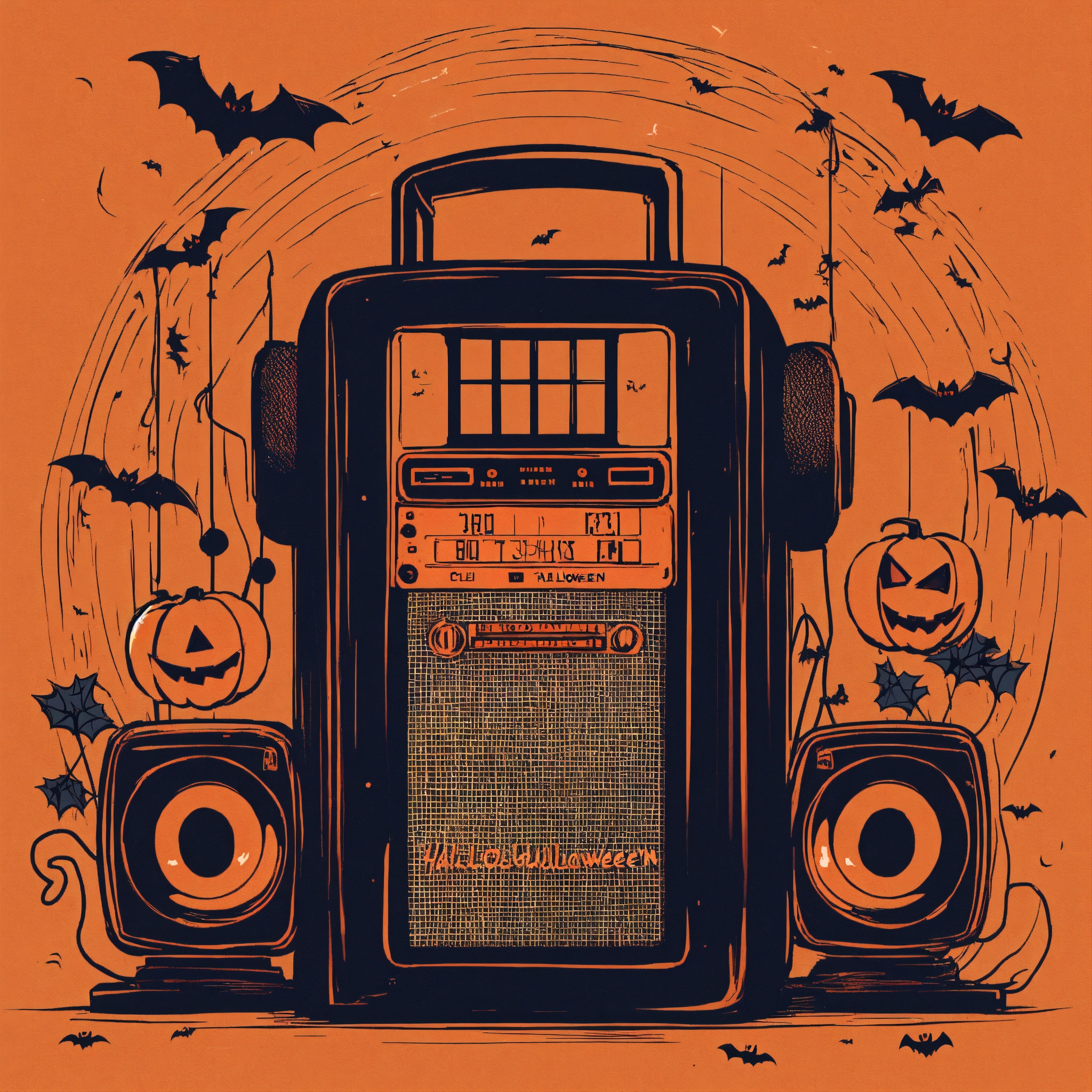 Lexica Cute halloween radio