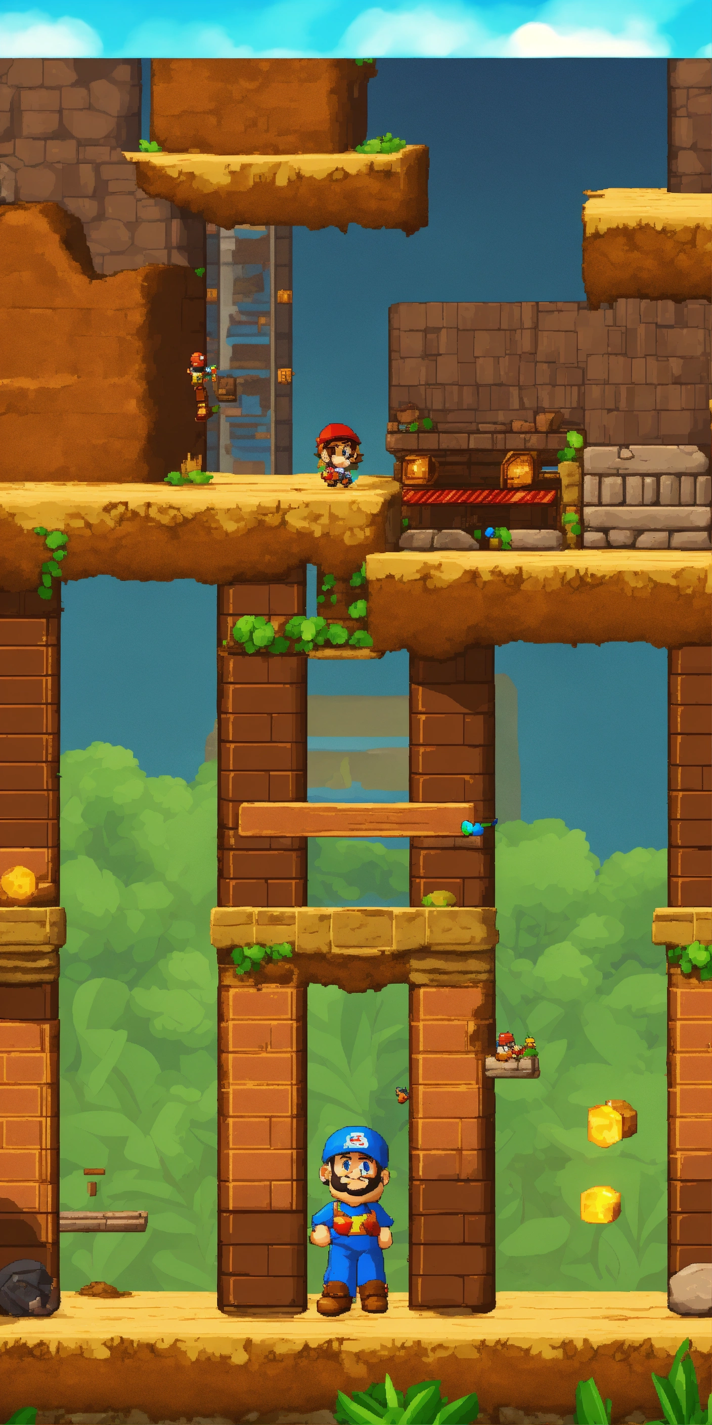 Lexica - Game 2d plataforma estilo super Mário