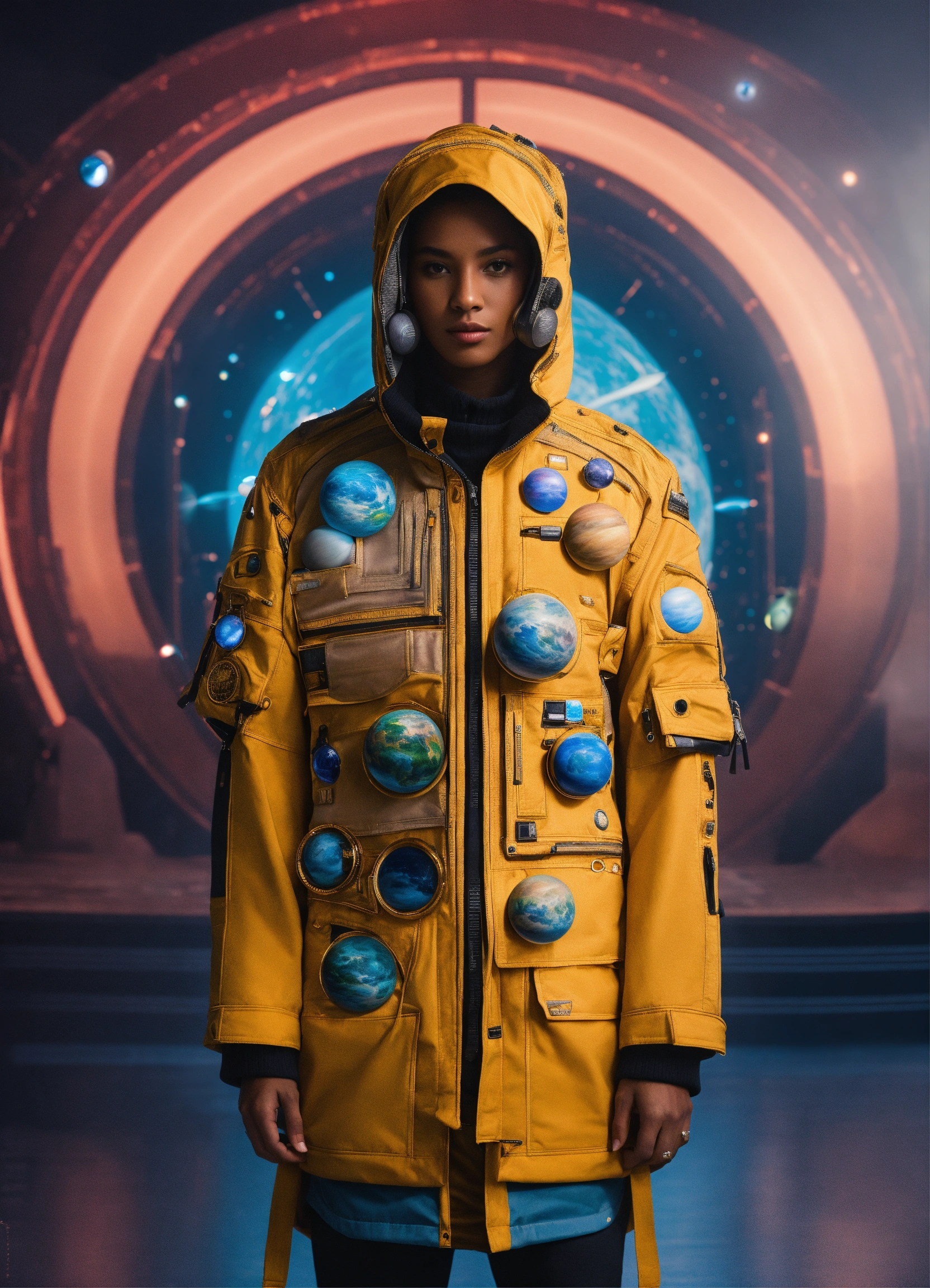 Lexica - Futuristic jacket from different dimensions and planets