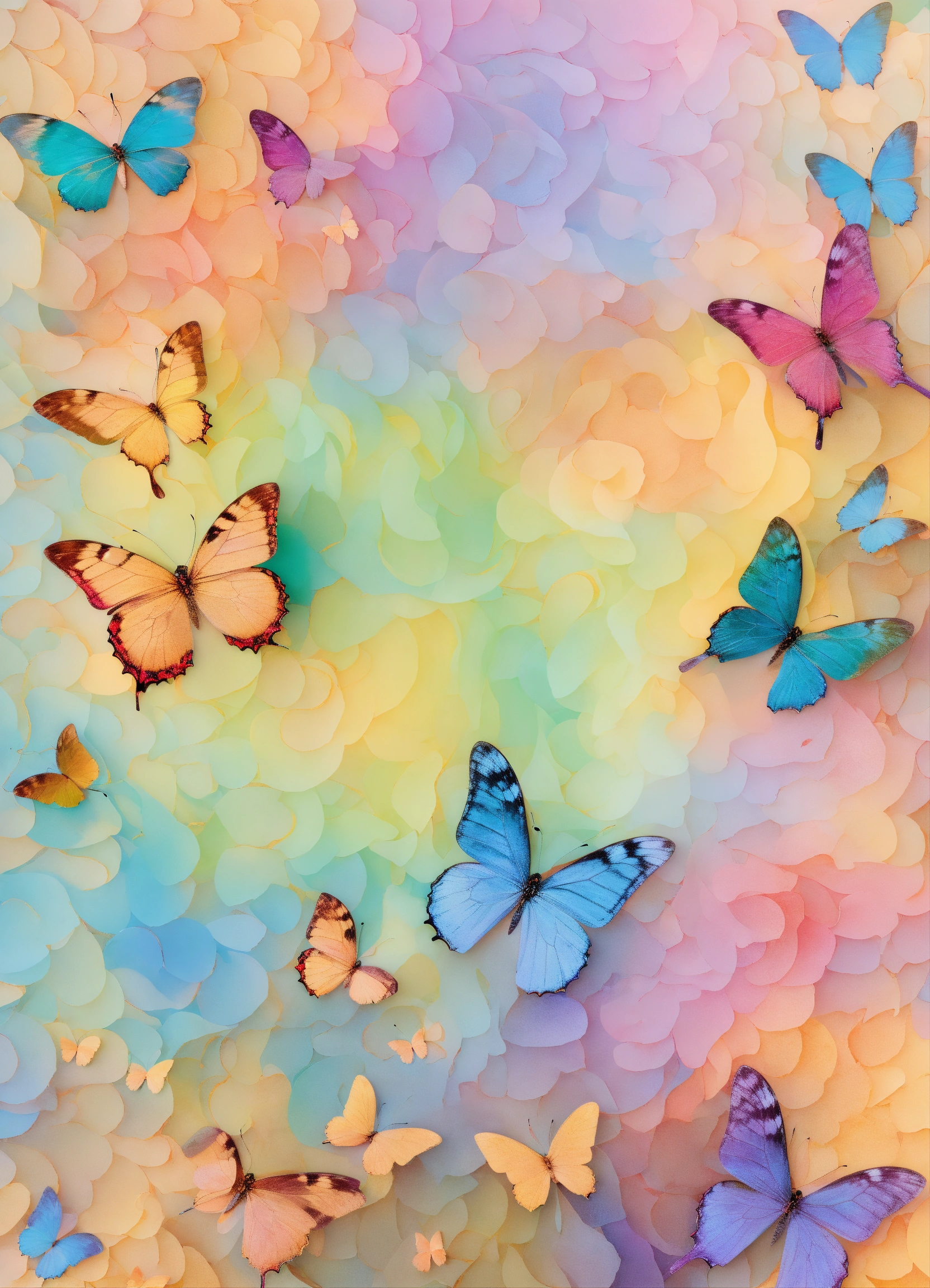 Lexica - BACKGROUND OF PALE SWIRLS OF THE PASTAL COLOURS , ALL MERGING ...