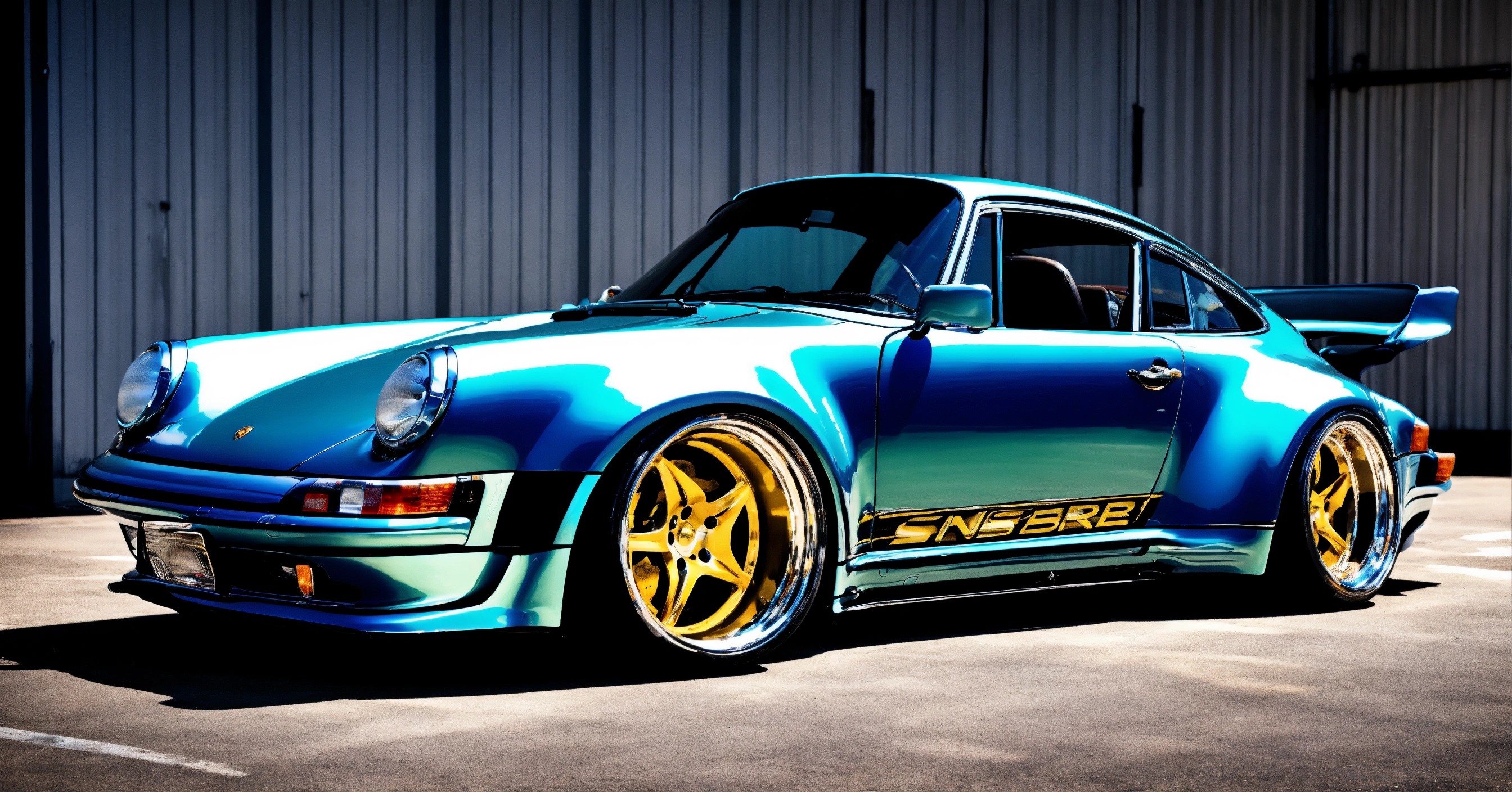 Lexica Paint Candy Metallic Gunther Works Singer Porsche Turbo Wide Body Tuner Life Style