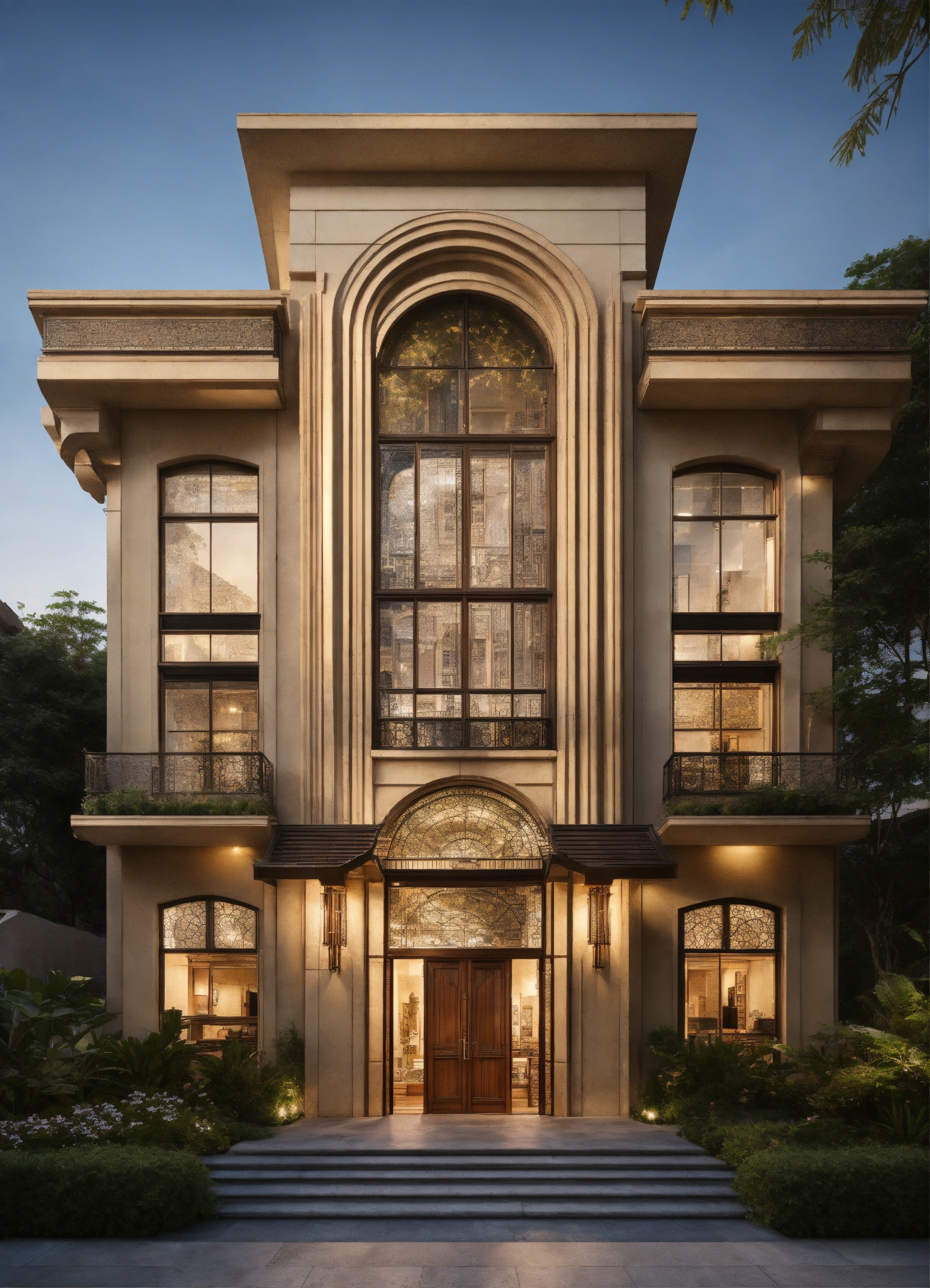 Lexica - Drawing inspiration from art deco style, this three-level ...