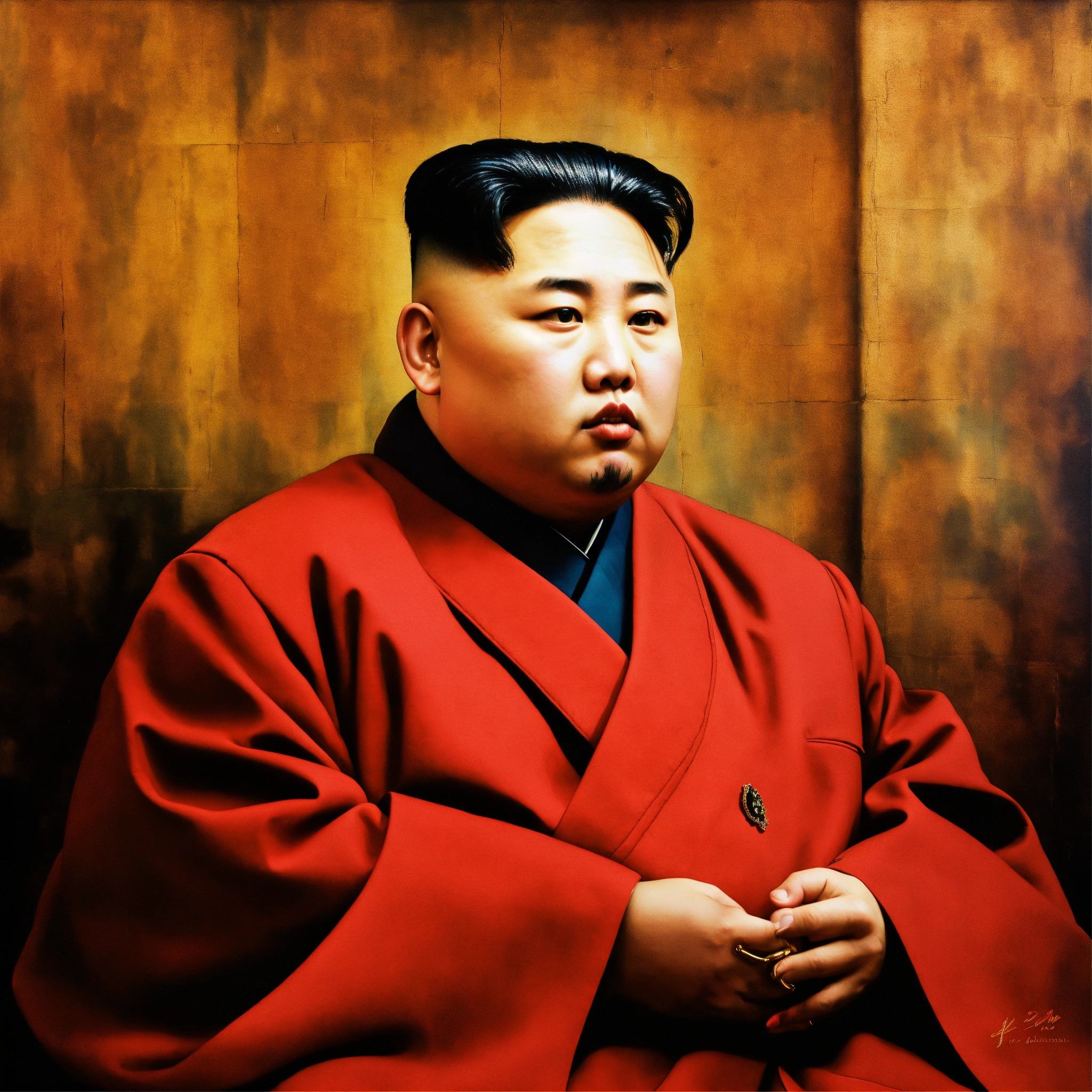 Lexica - A portrait of Kim Jong Un in the style of Leonardo Da Vinci ...