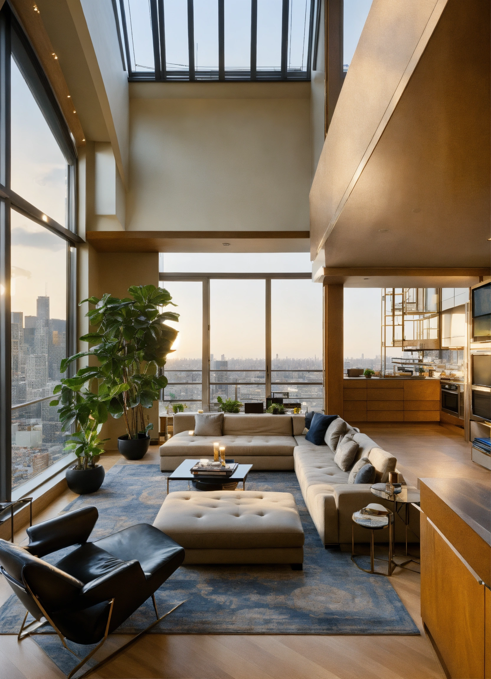 View of 29 Stunning Penthouse Apartment Interior Design Ideas For A Fresh New ...