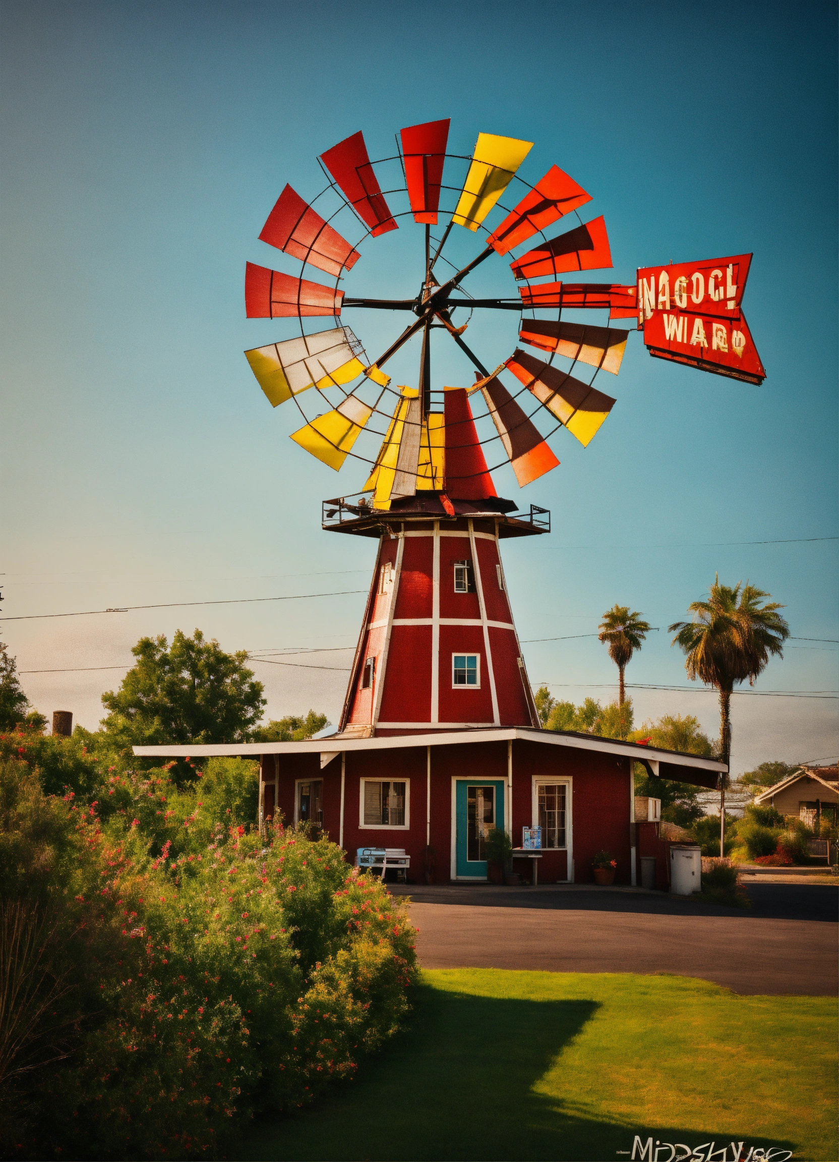 Lexica - Googie style windmill