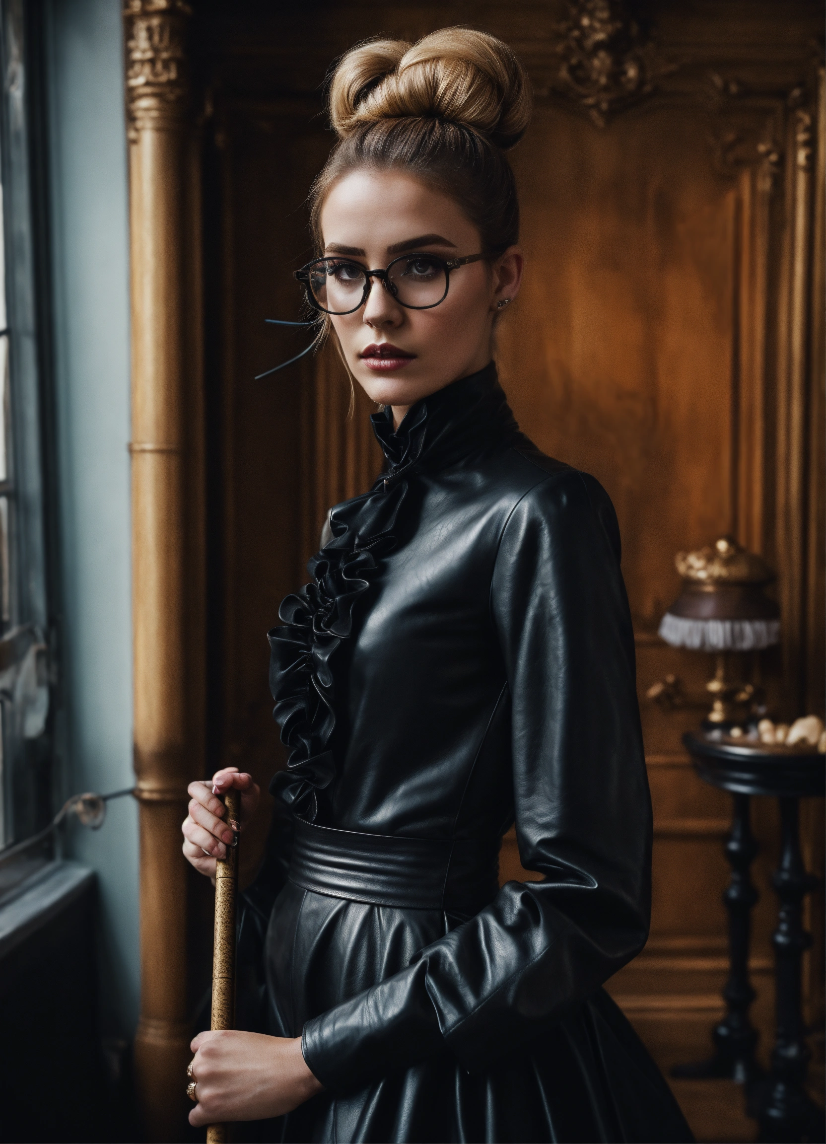 Lexica - Stunning strict arrogant looking french seductress woman ...