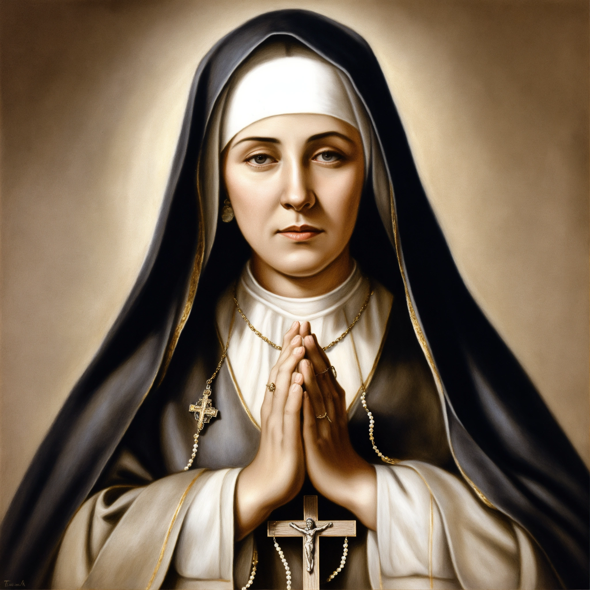 Lexica Beautiful traditional Catholic Portrait of St. Theresa of
