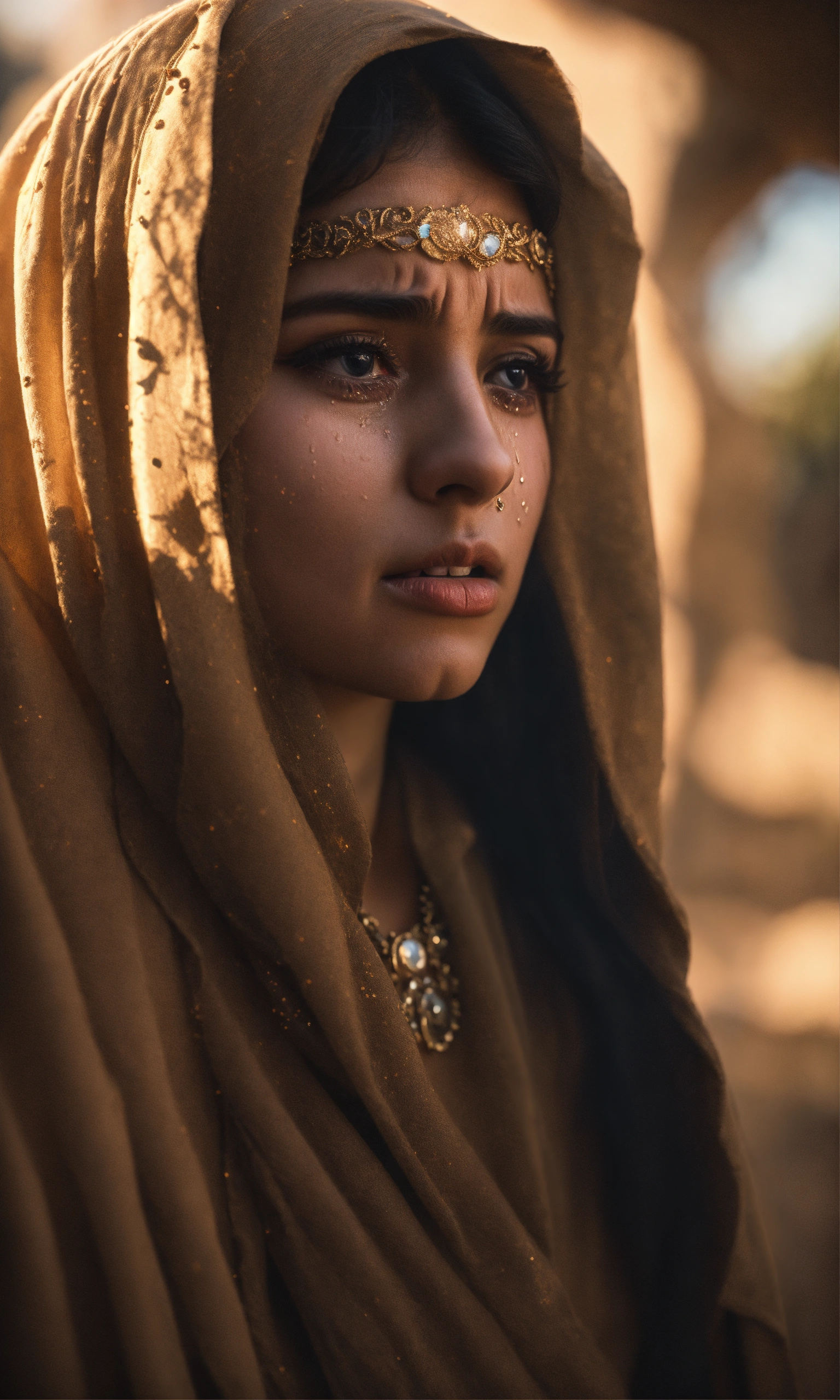 Lexica - Middle eastern crying girl, surreal photo, fujifilm xt3 ...