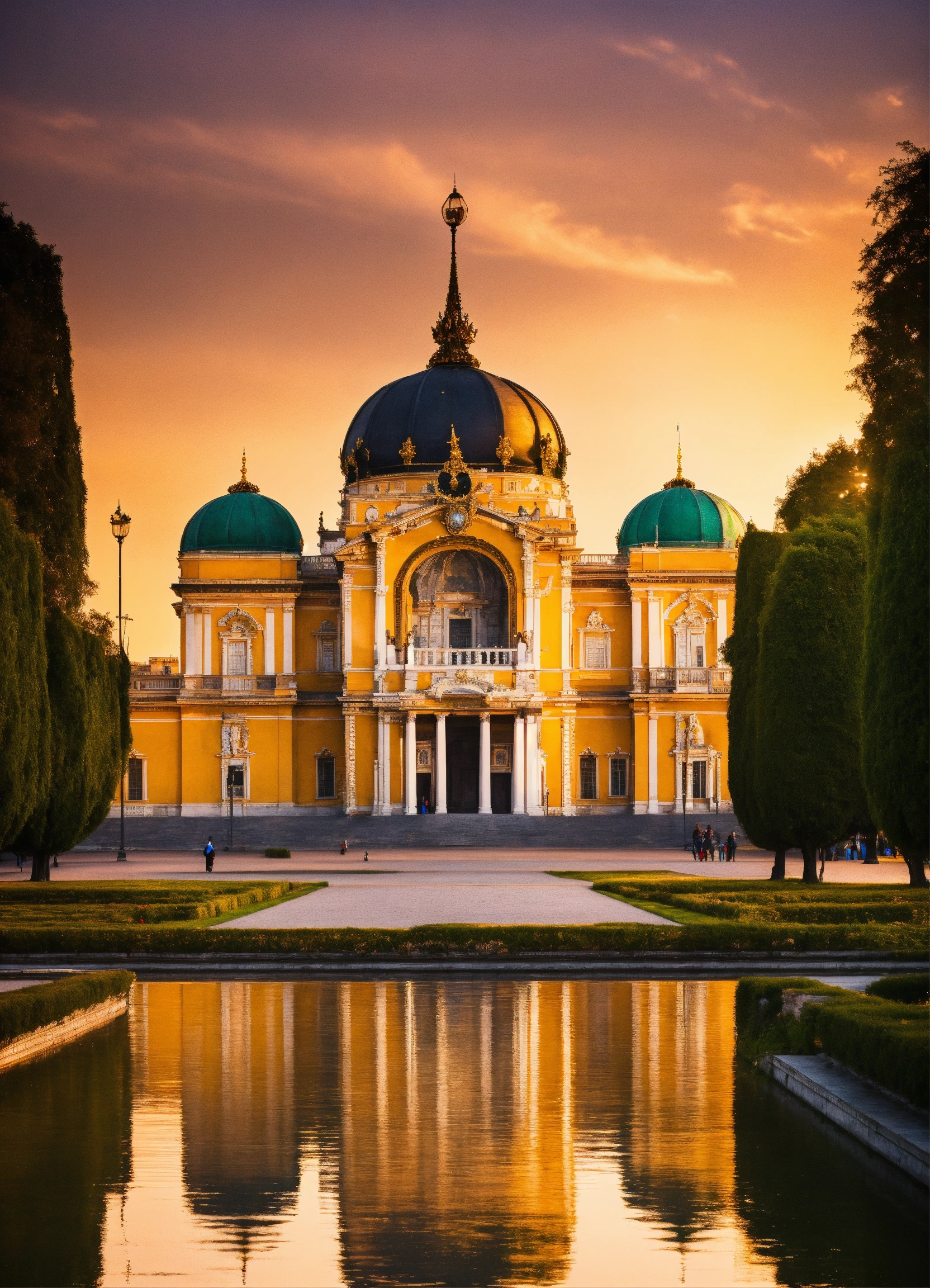 Lexica - A beautiful royal palace with a dome