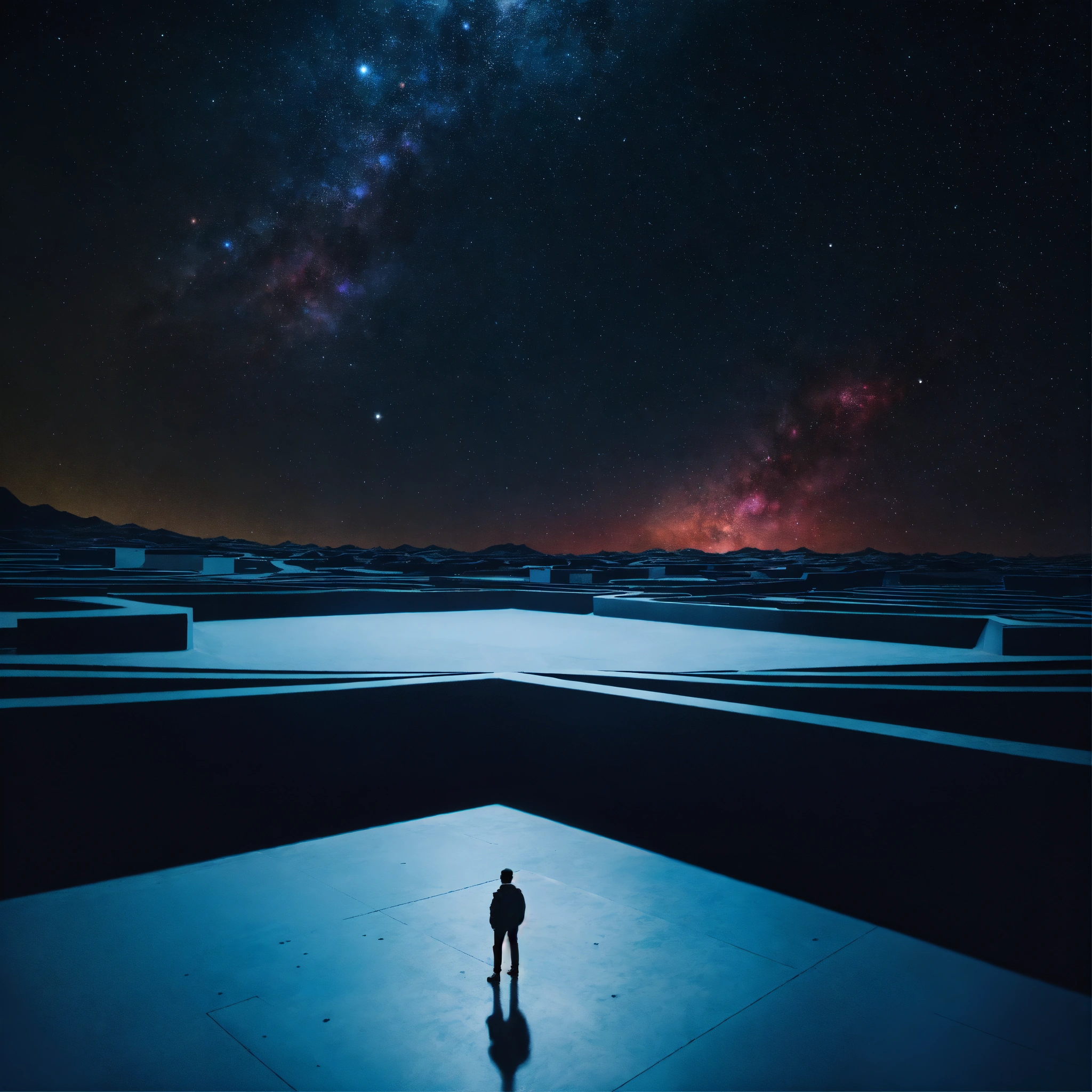 Lexica - Space , galaxi, abstract shapes, minimalistic, stunning photo ...
