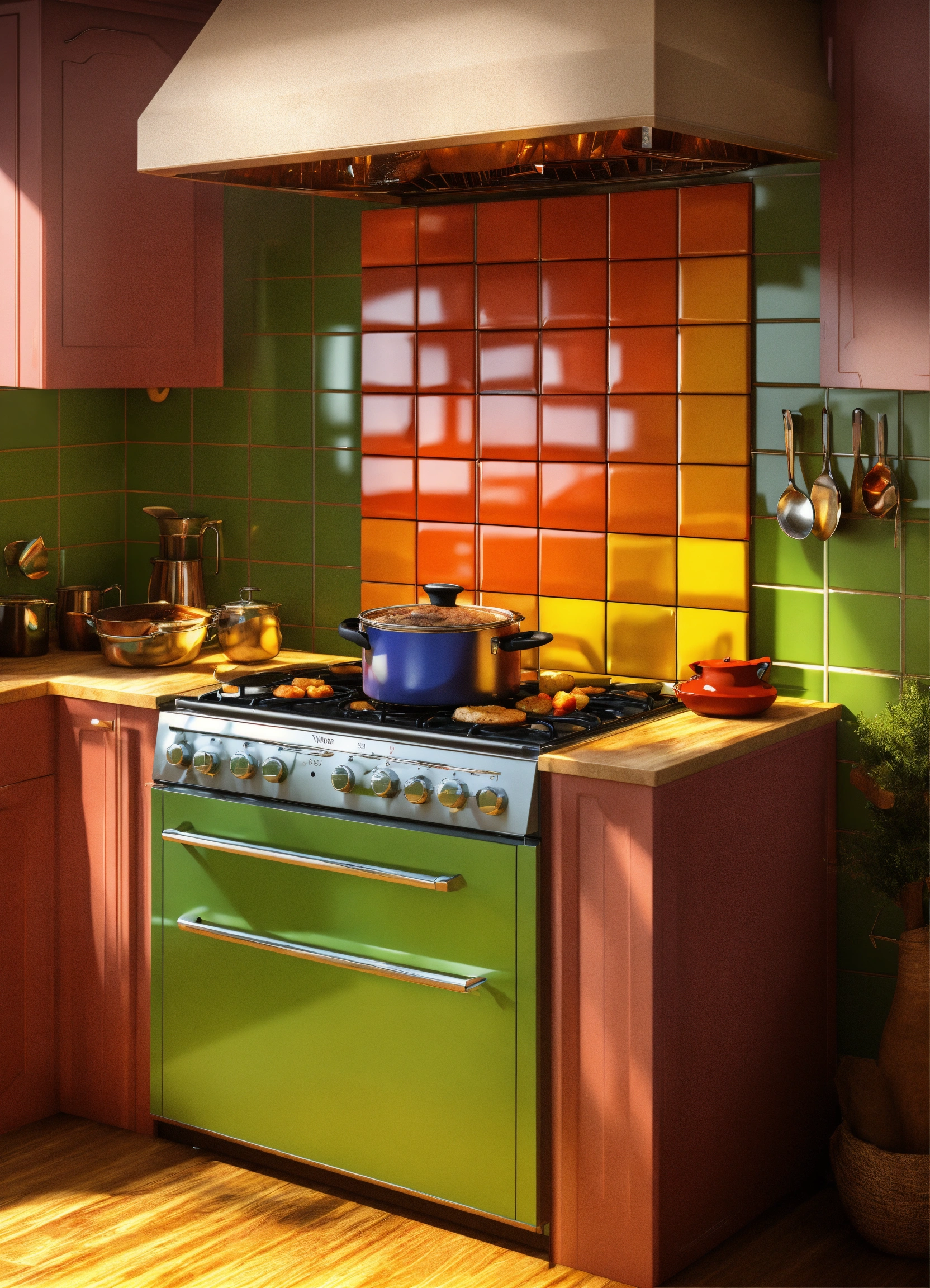 Lexica - Cooker vitrocéramic 3D art