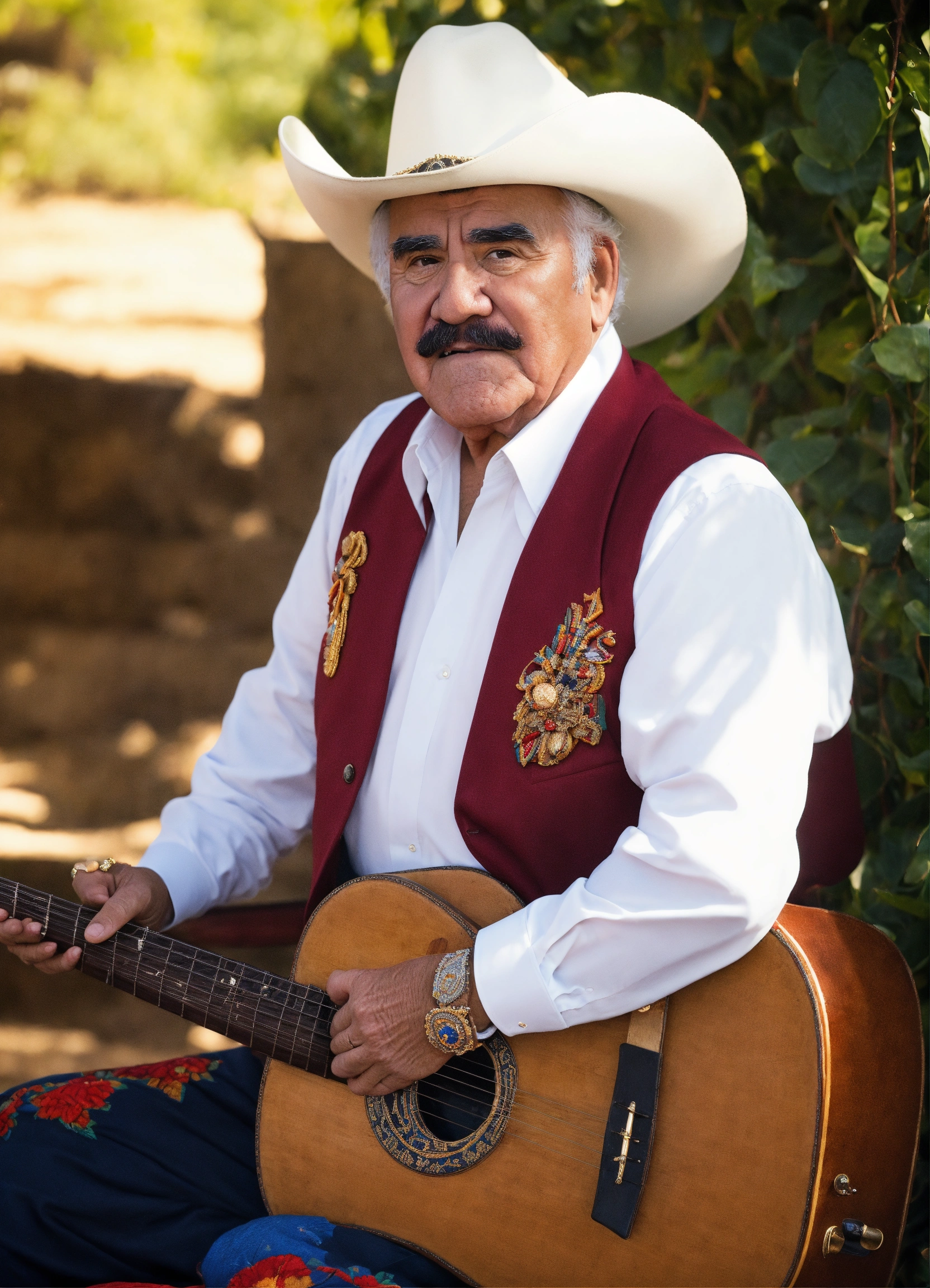 Lexica - Accurate realistic photo of Vicente Fernandez