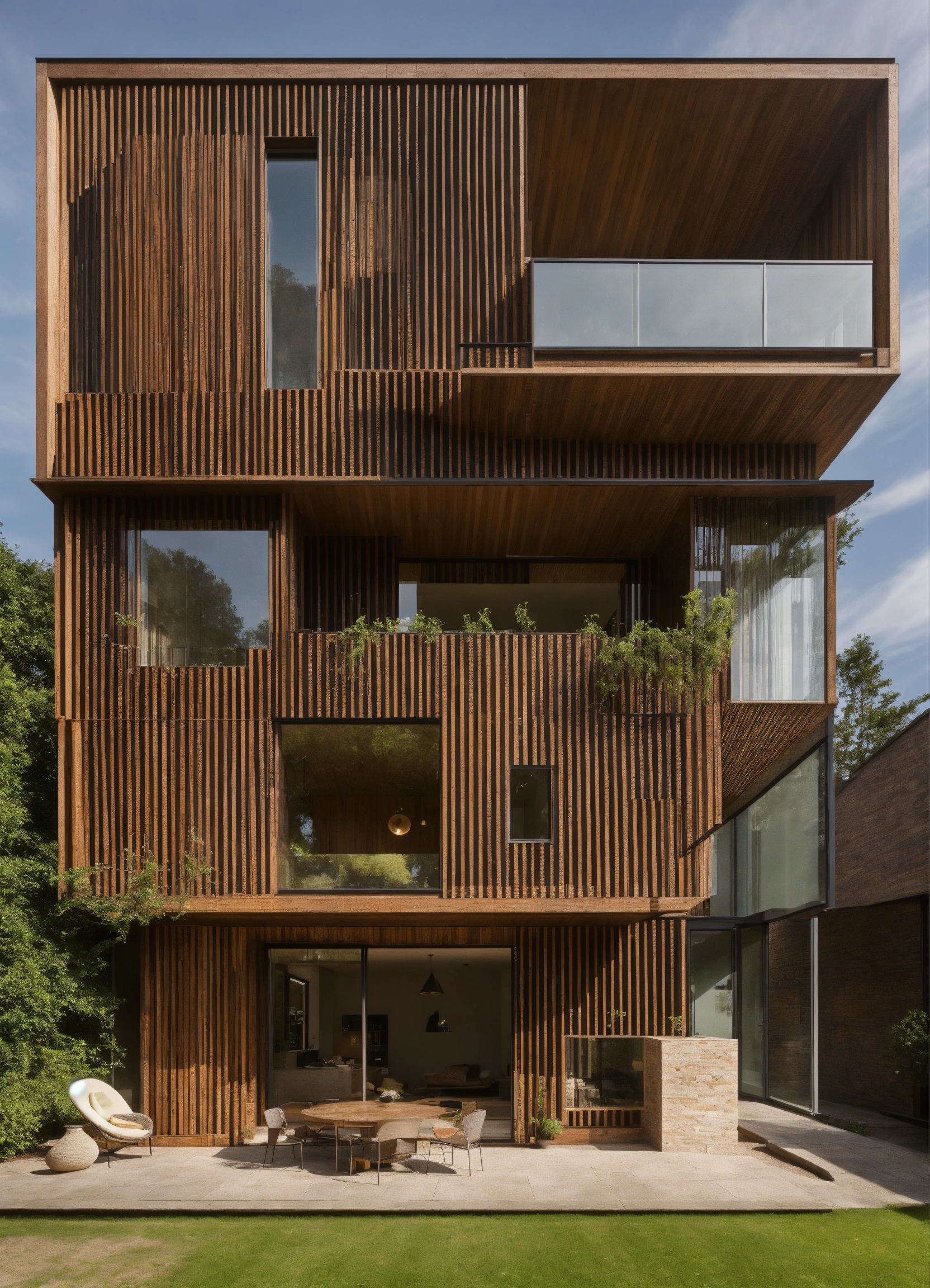 Lexica - A house that is like a clock that is very interesting as if it ...