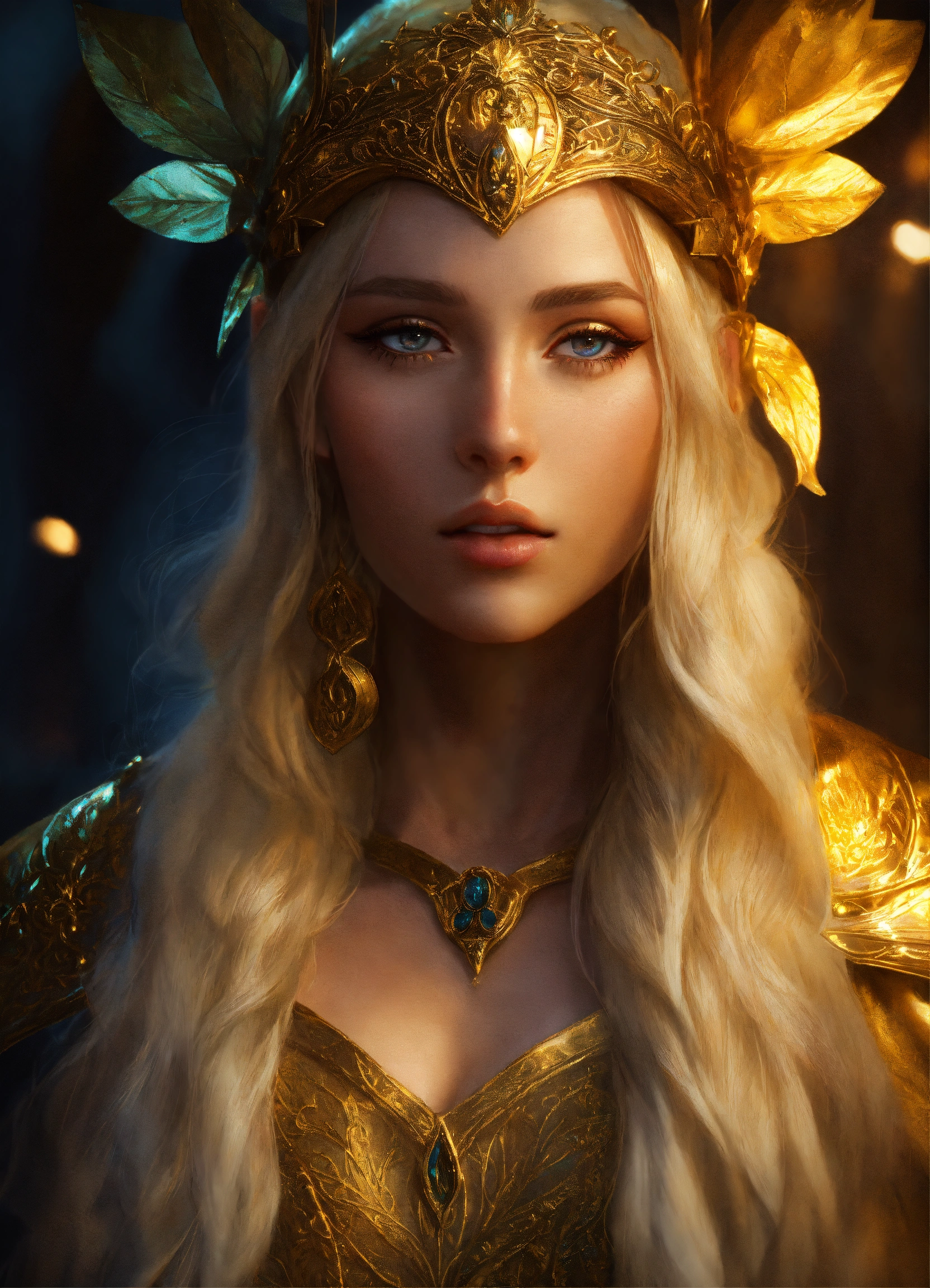 Lexica Iminyë The First Queen Of The Elves Of Arda Epic Majestic Blonde Hyperreal 