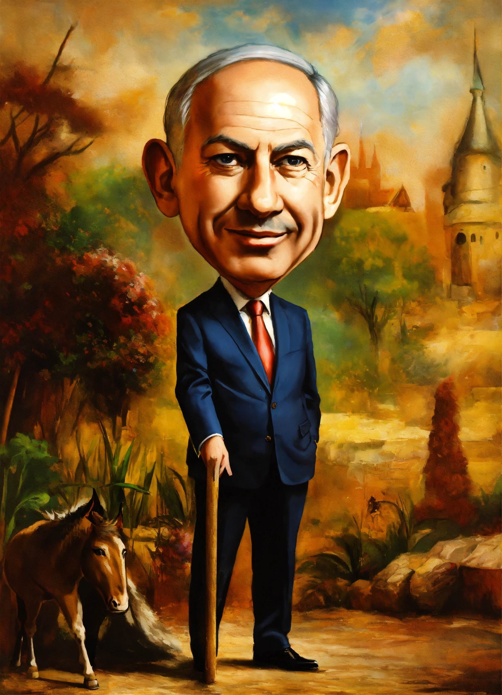 Lexica - Binyamin Netanyahu has a long nose like Pinocchio the liar ...