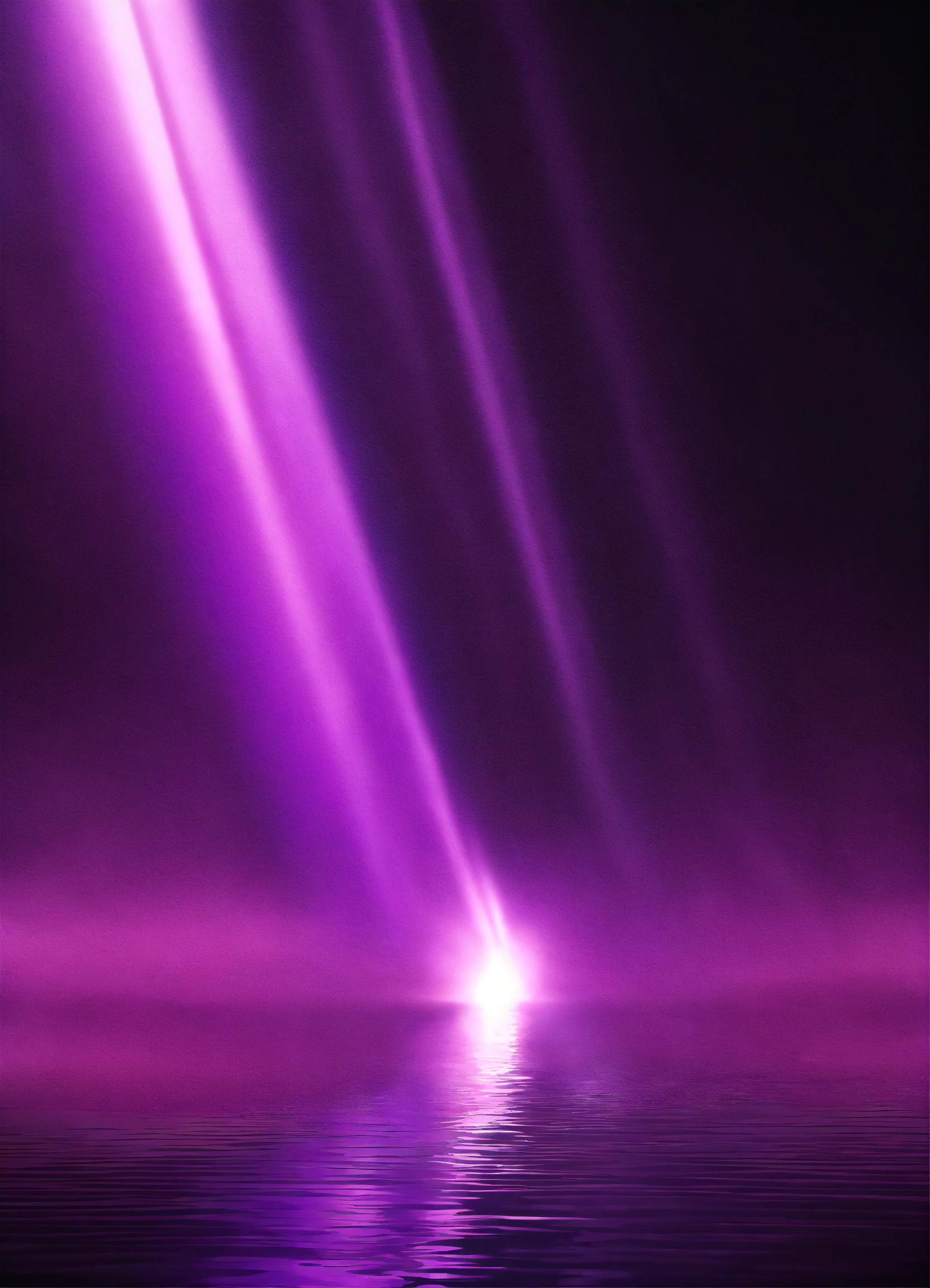 Lexica - Hyper realistic opaque purple metallic rays of light ...