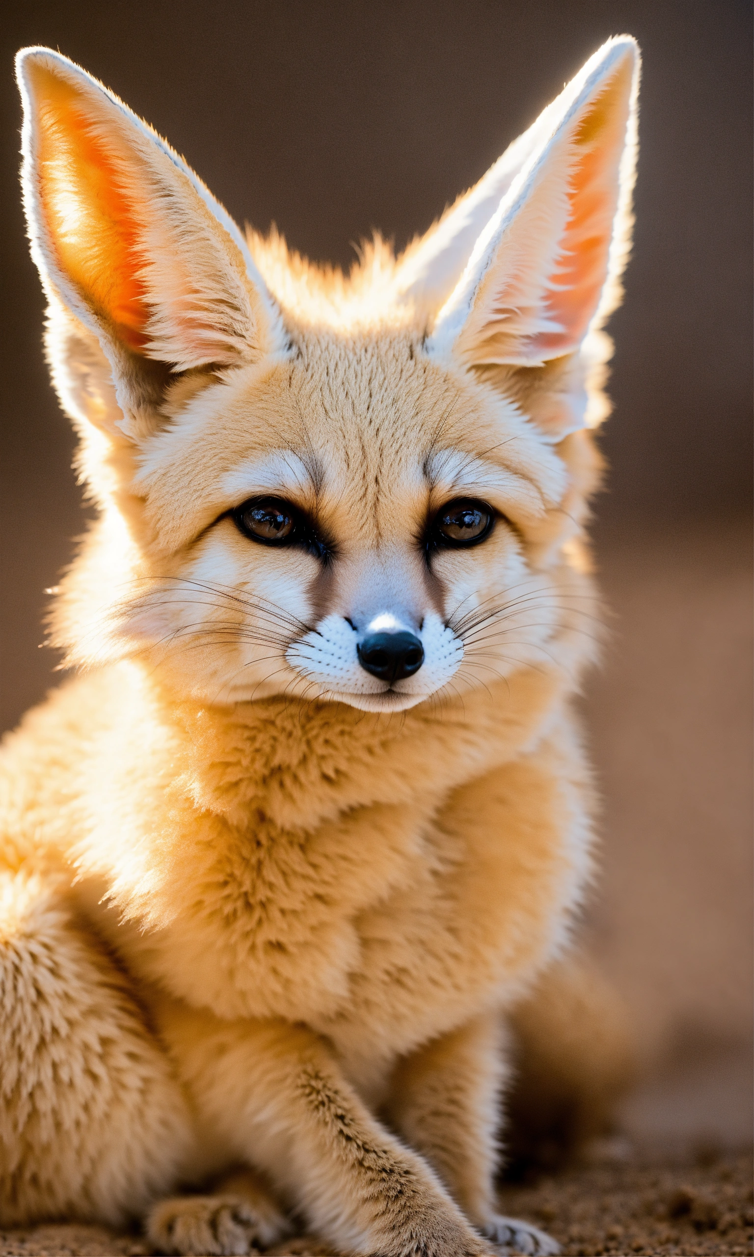 Lexica - THE CUTEST FENNEC FOX CUDDLED