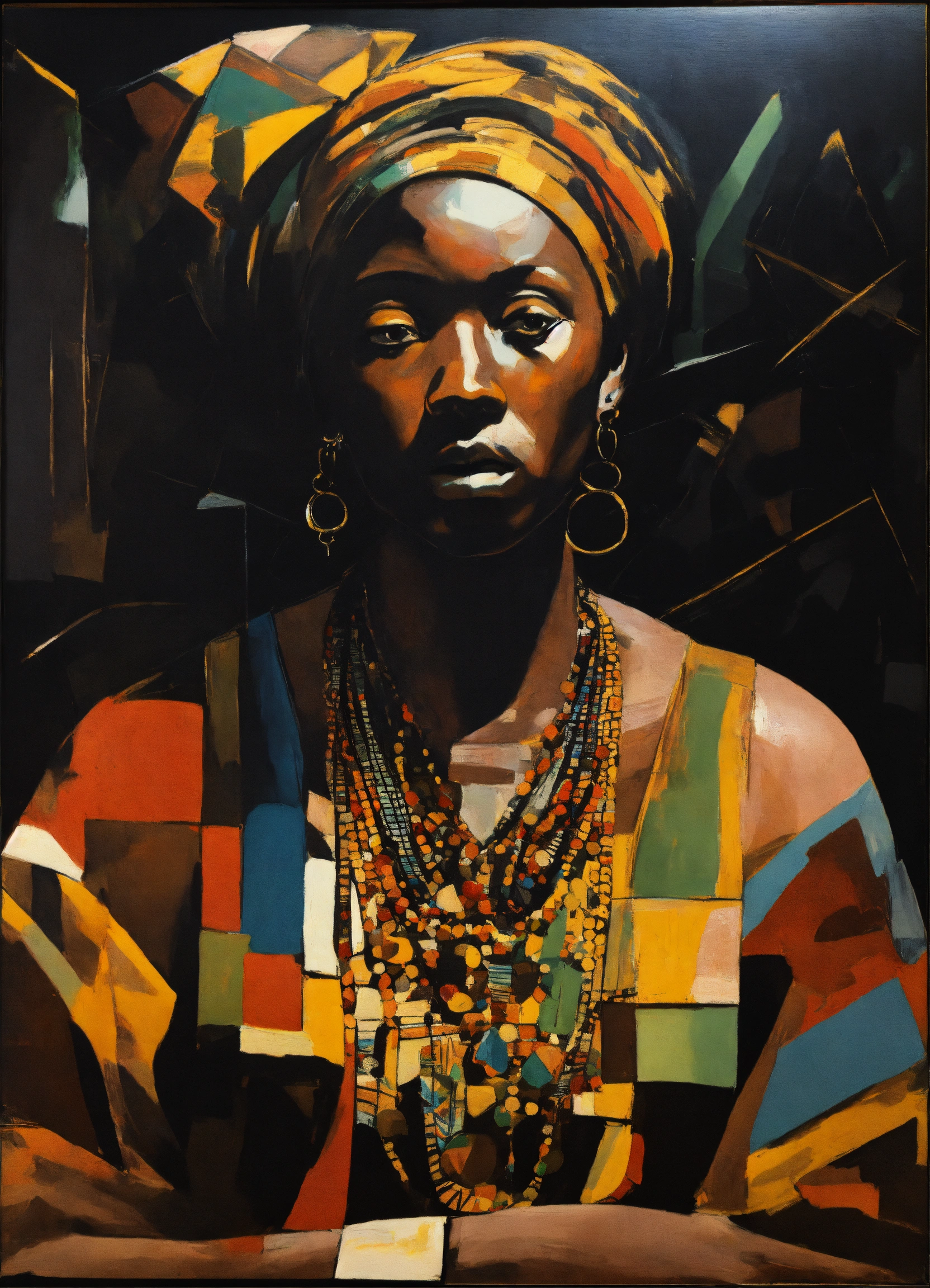 Lexica - Henry Taylor (artist) crazy african geometric abstract ...