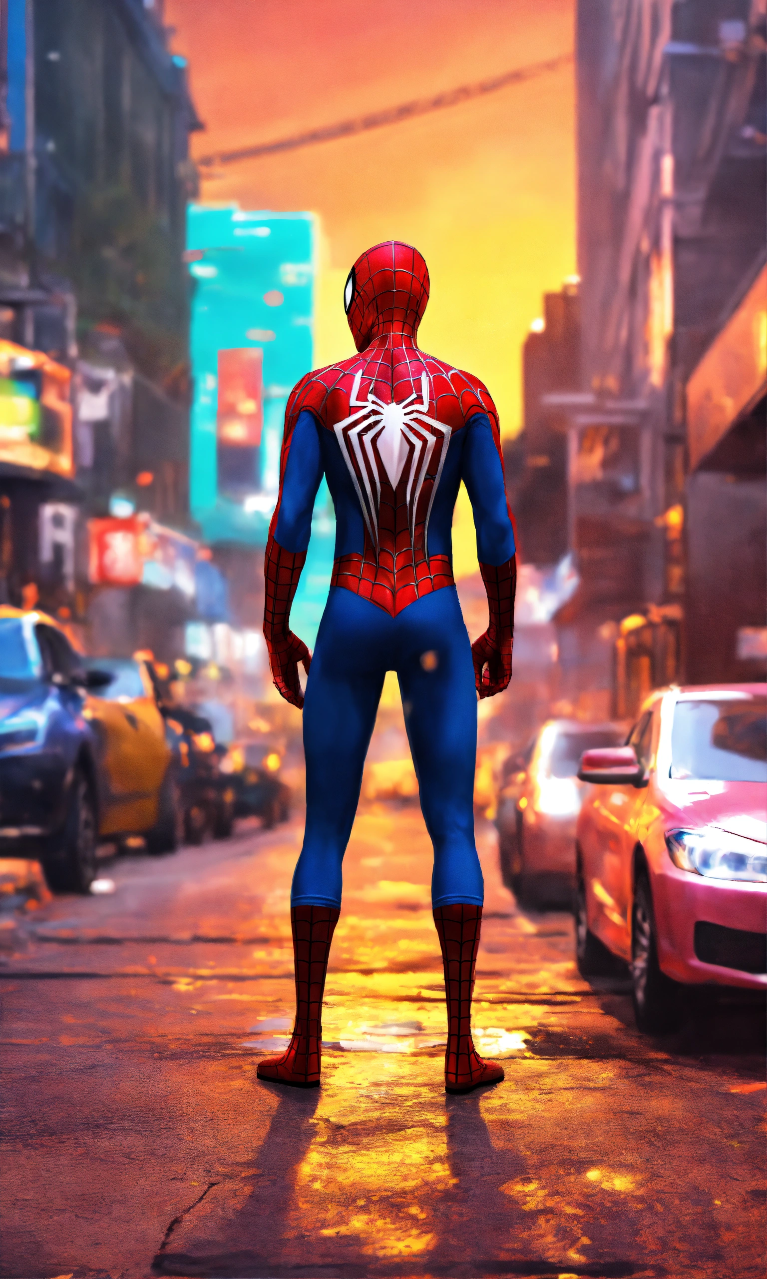 Lexica - Spiderman Who Actually Helped People With Their Powers ...