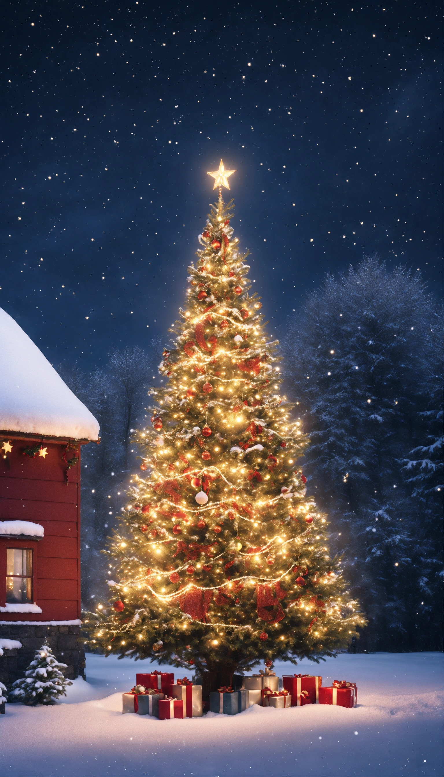 Lexica - Christmas day, beautifull time, christmas climate, snow ...