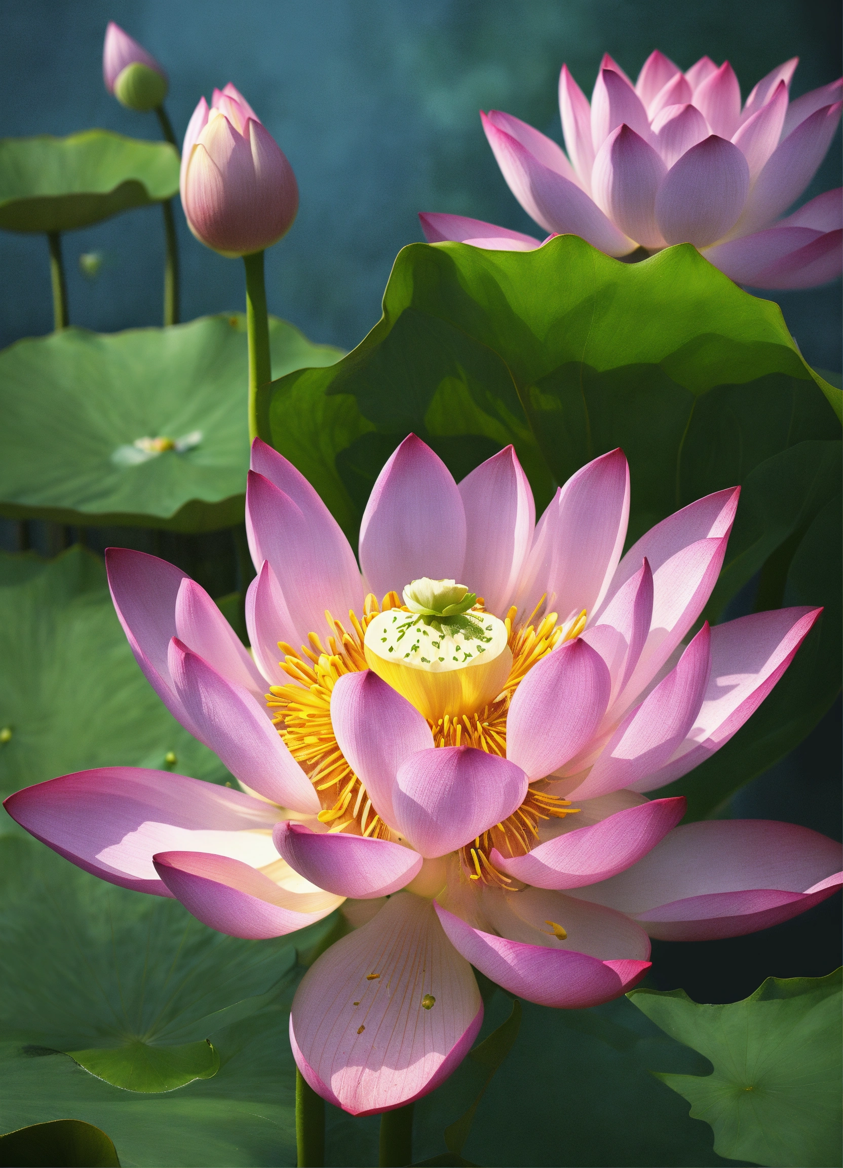 Lexica Realistic digital illustration art of Lotus Blossom, she's a master of poisons and