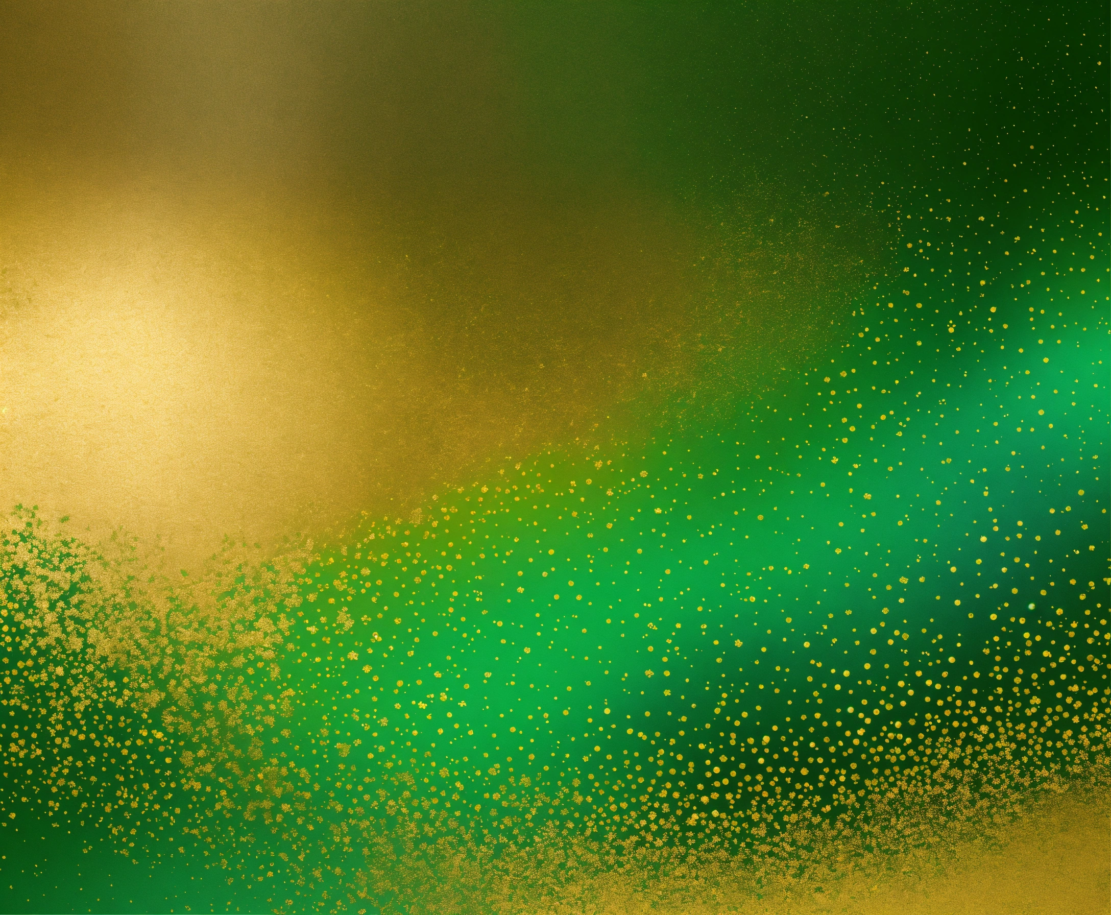 Lexica Green and gold ombre foil nackground