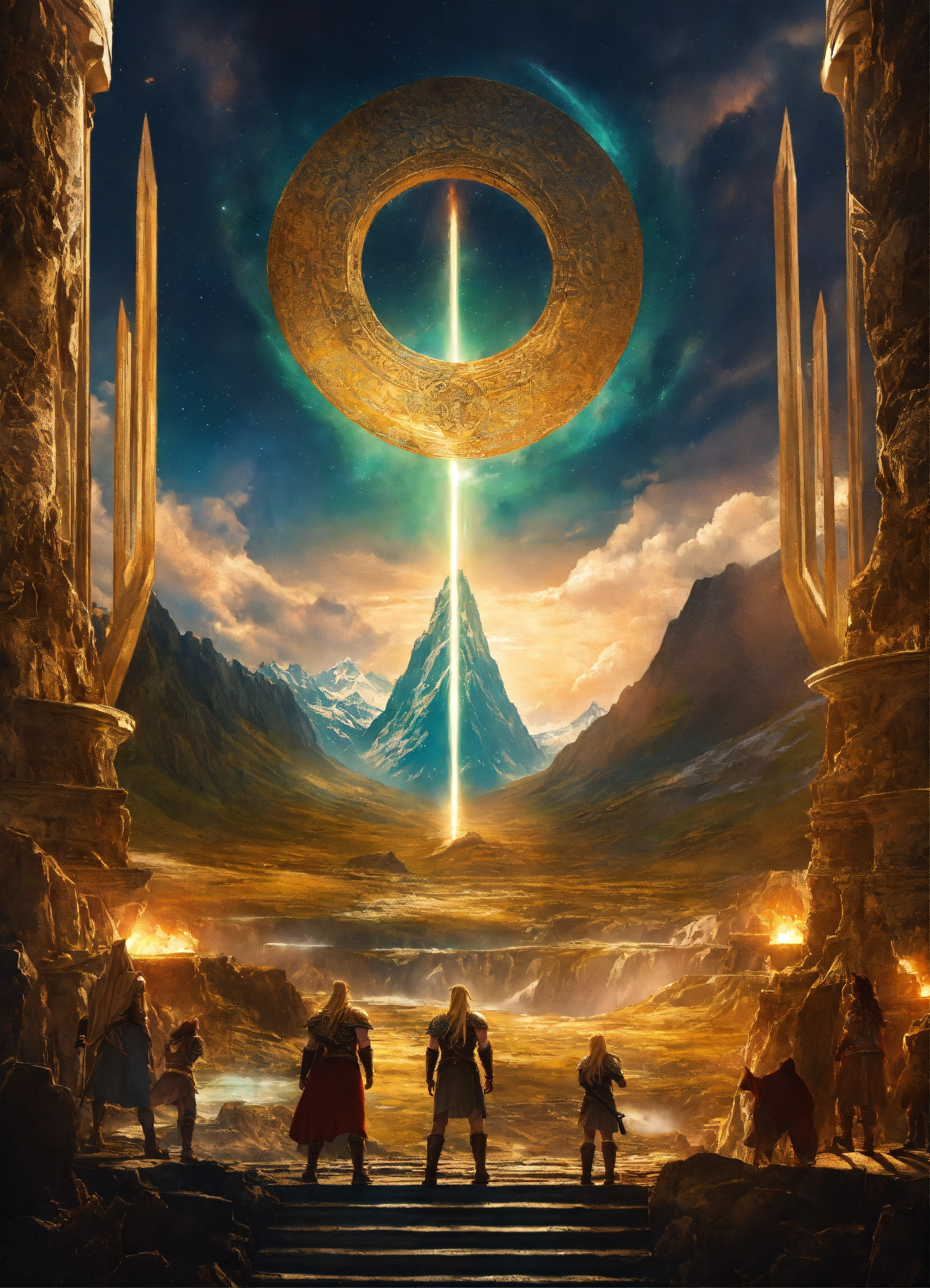 Lexica - Asgard, valhalla, home of the gods,