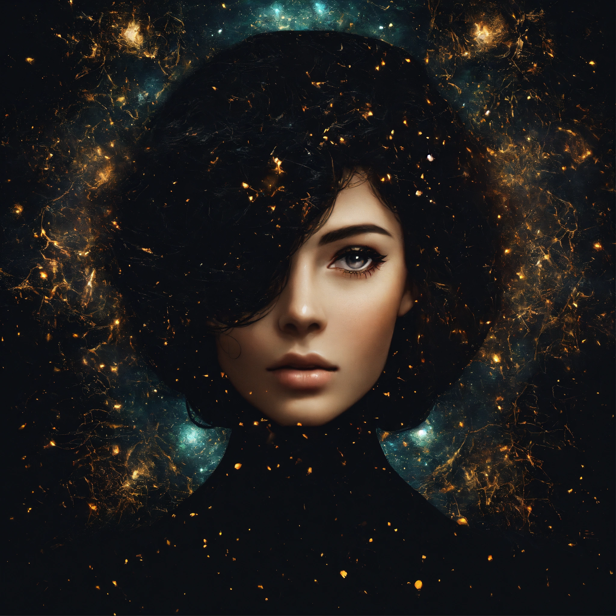 Lexica - A woman raised her eyes up and to the side and chooses between ...