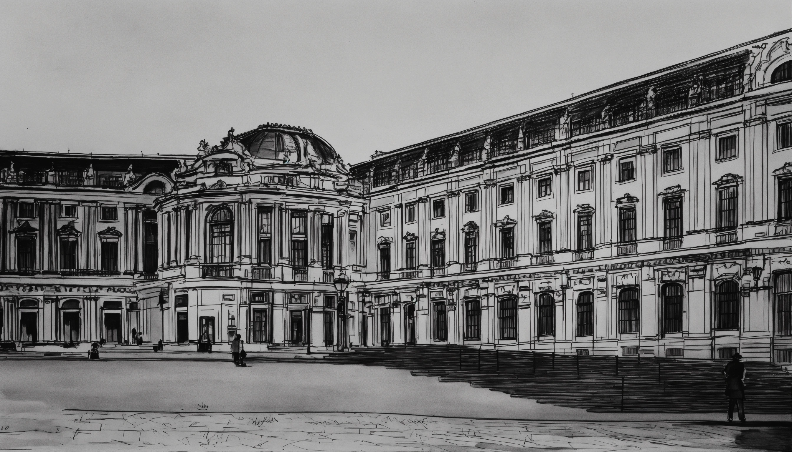 Lexica - A sketch of a vienna landmark