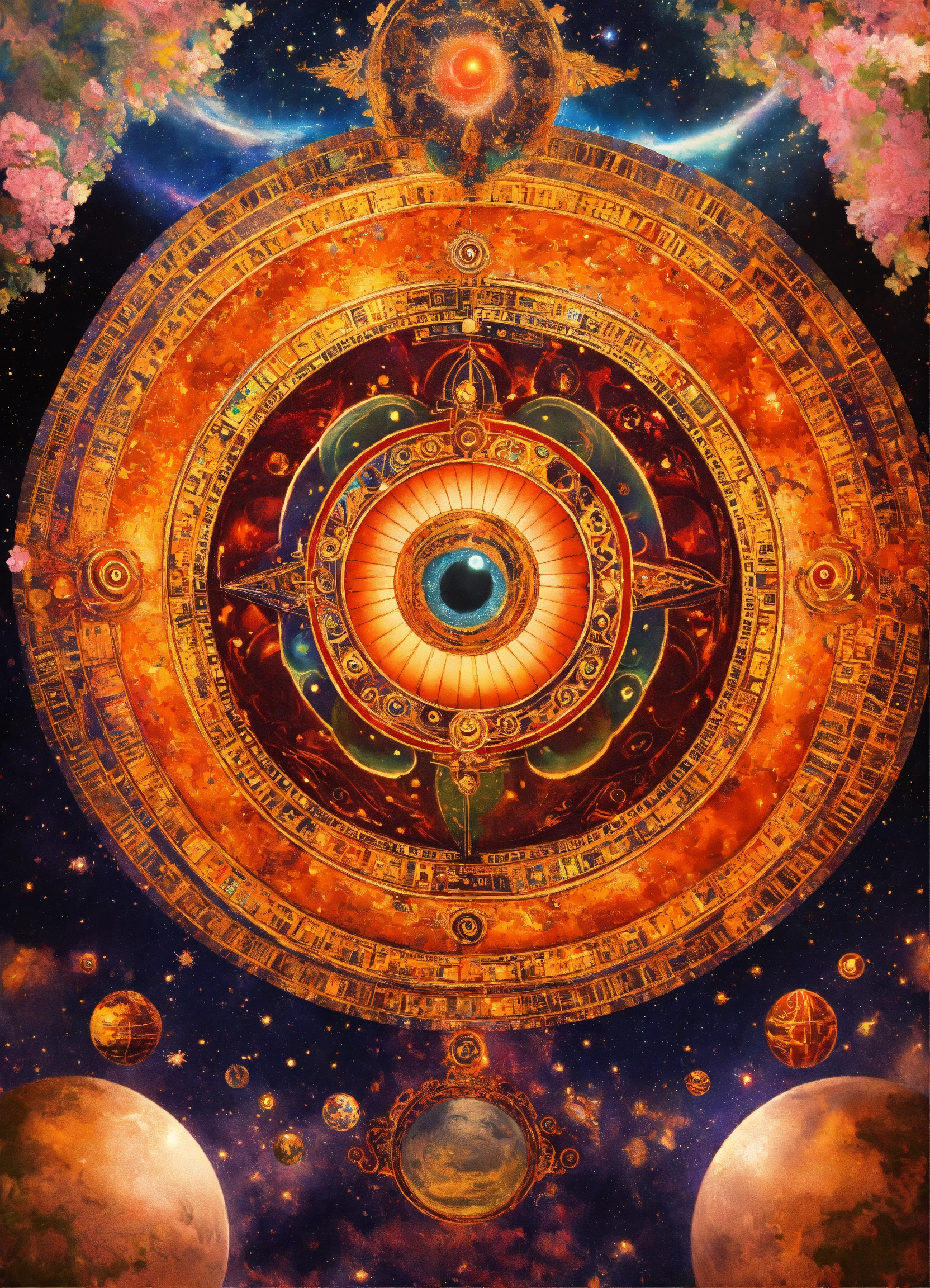 Lexica - Cosmic third eye visual insight media production zen
