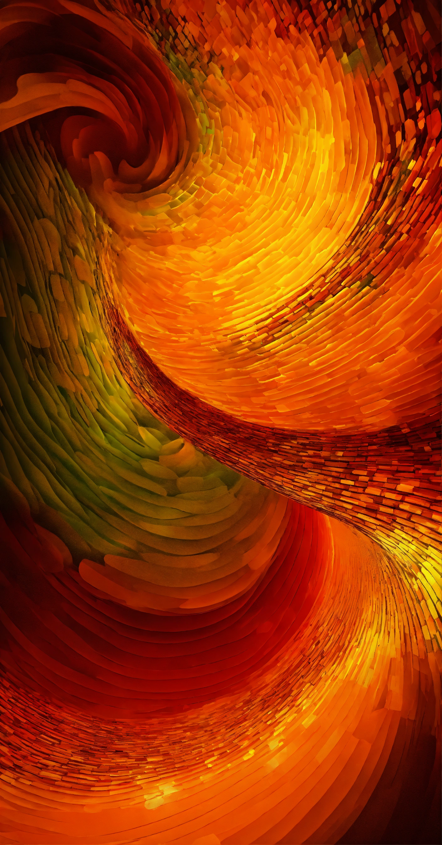 Lexica - Create an abstract background for my cell phone
