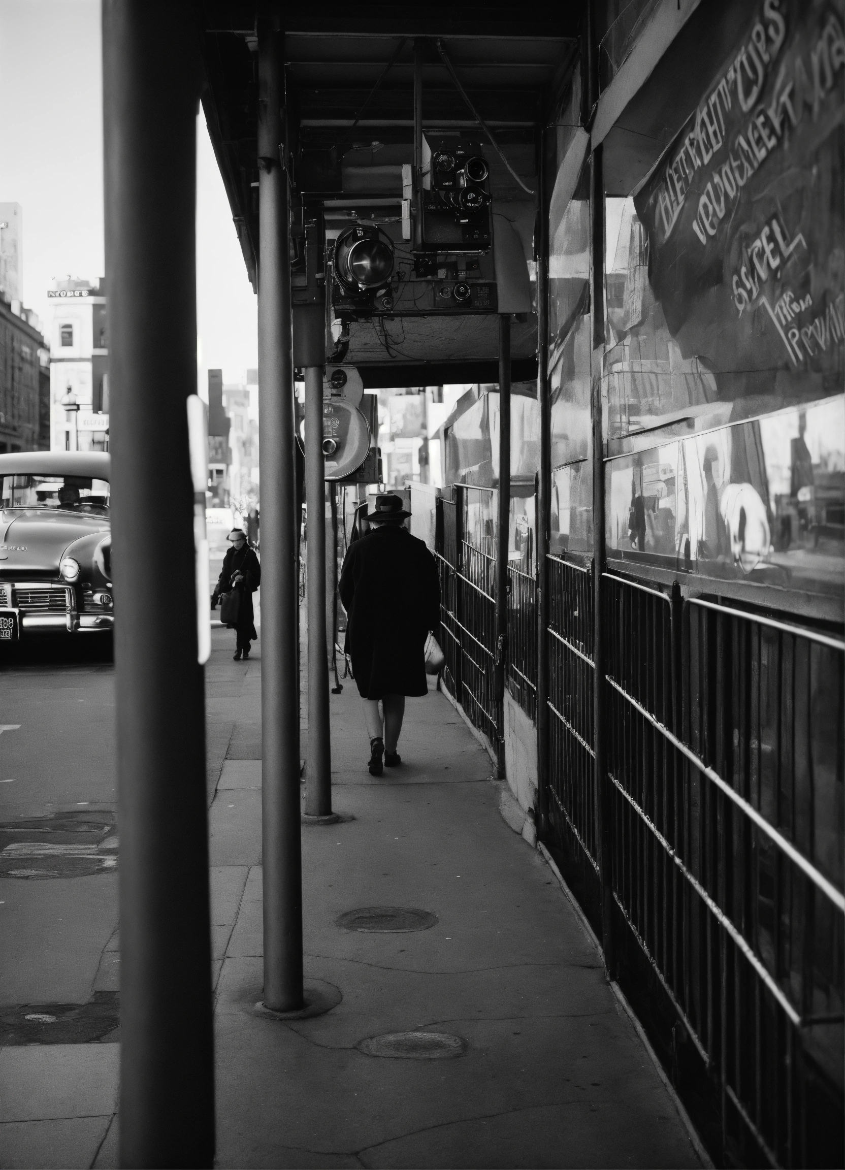 Lexica - Street photography in the style of vivian maier and rolleiflex