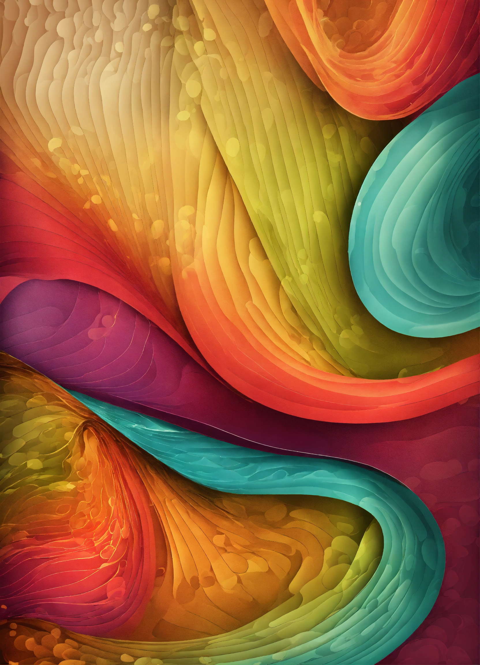 Lexica - Create a smooth colored swirls background with a patterned ...