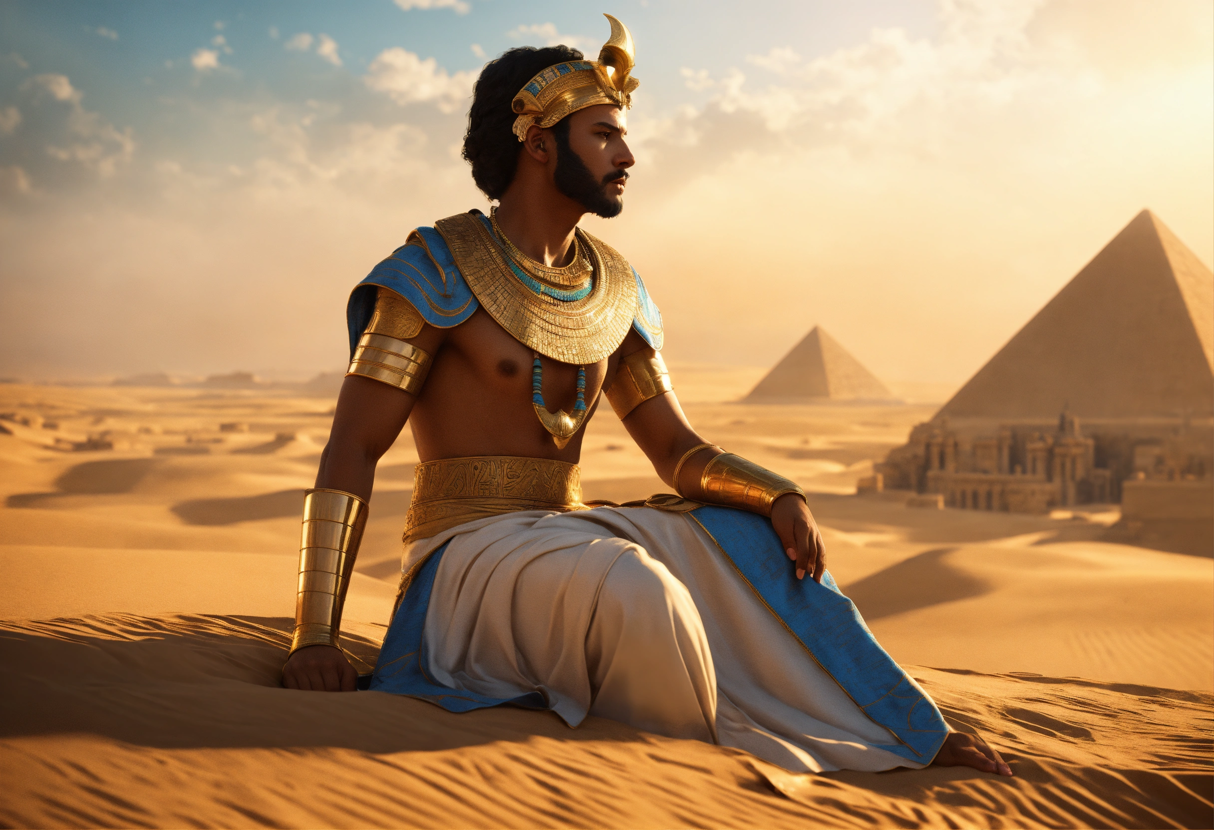 Lexica - Rameses rules ancient egypt, cinematic lighting, complex ...