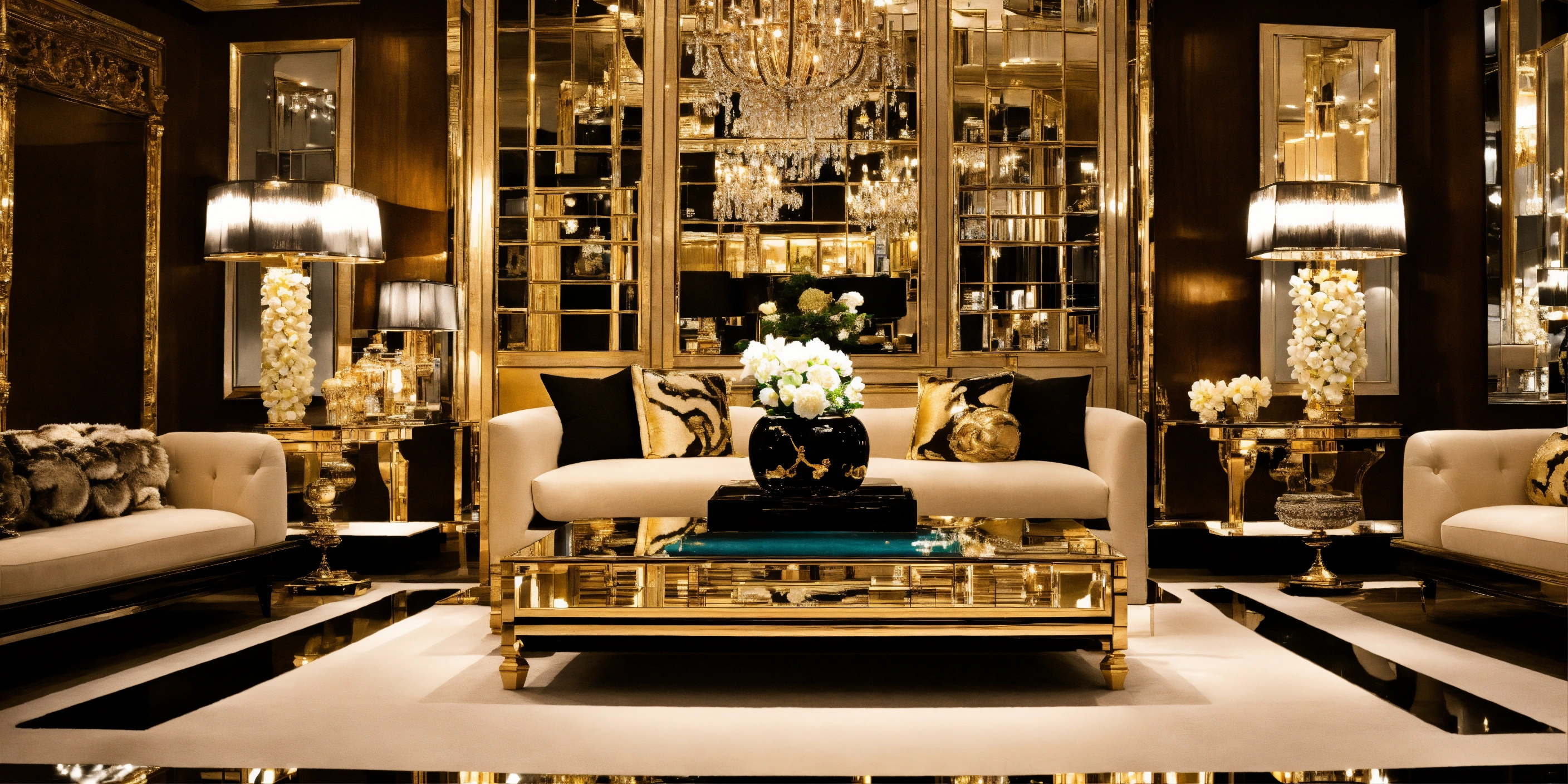 Lexica - Chanel inspired interior design