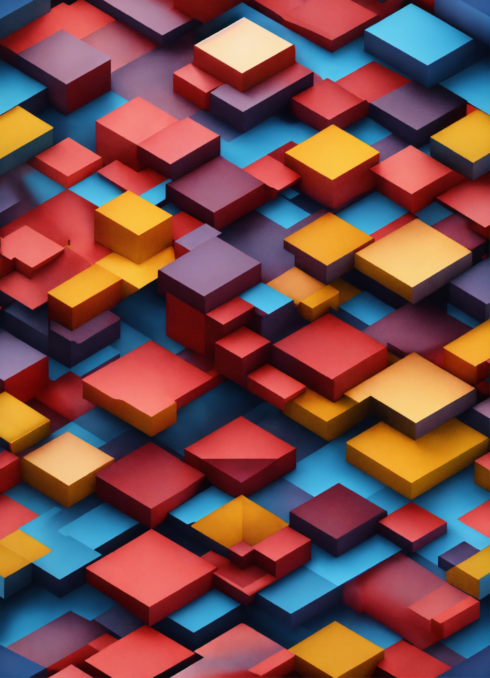 Lexica - 3D ABSTRACT GEOMETRIC PATTERN