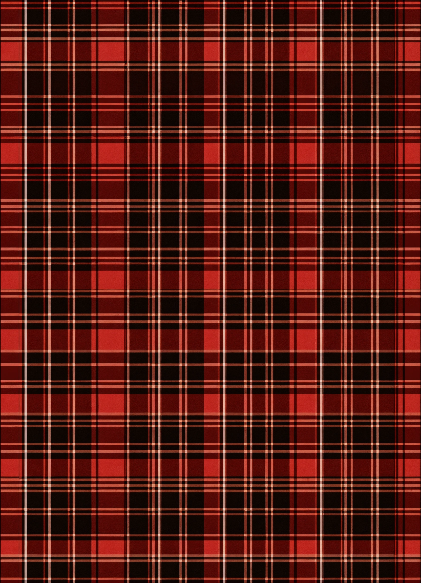 Lexica - Red and black check seamless pattern
