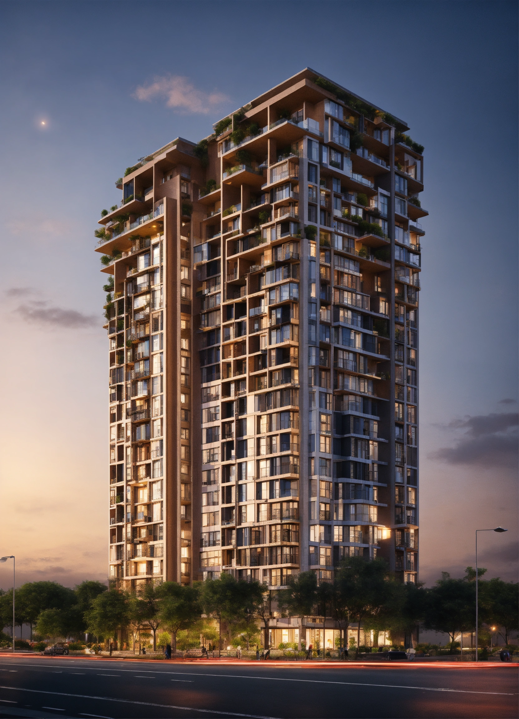Lexica - Mid high rise building with atleast 10 storrys