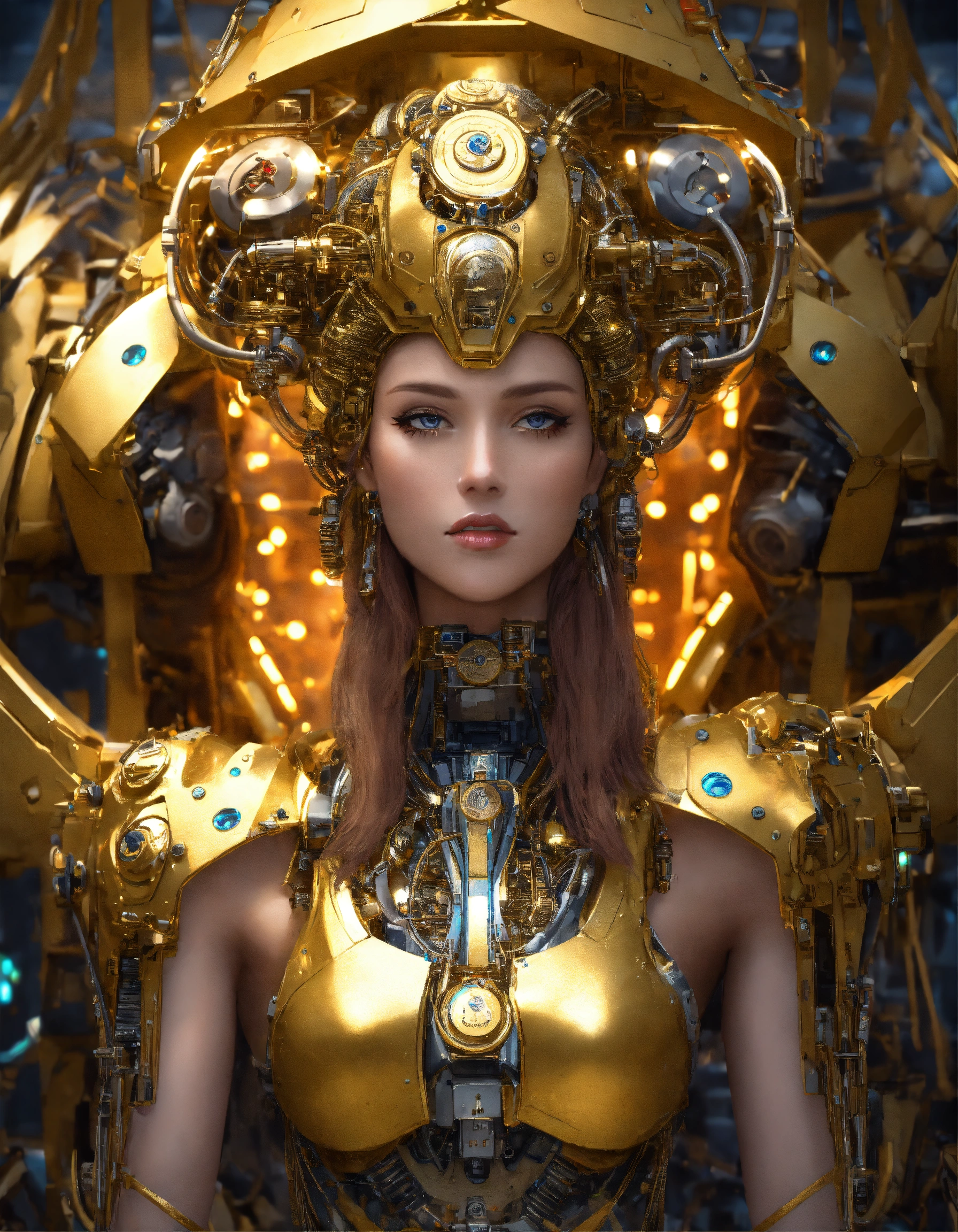 Lexica - Mechanical power goddess, impeachable, massive, 8k, Unknown ...