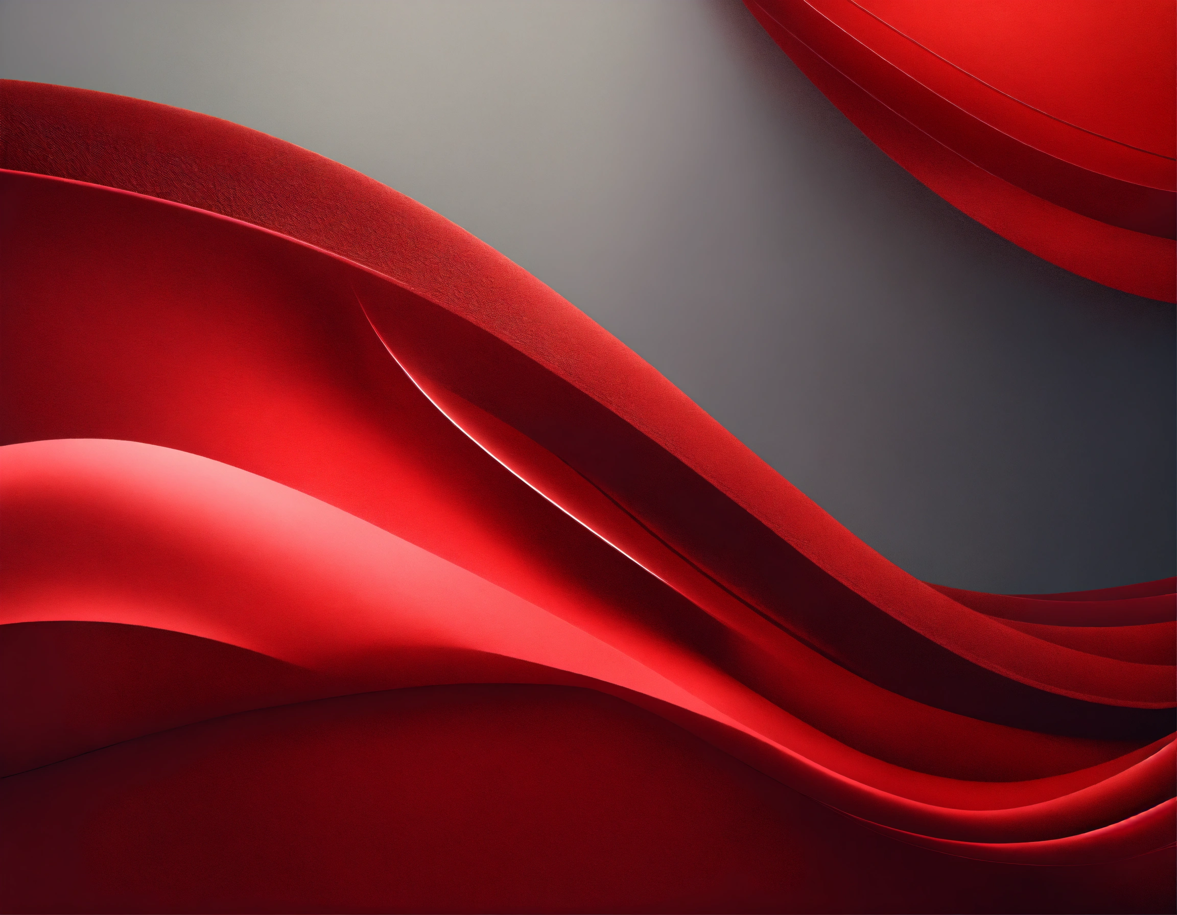 Lexica - Abstract HD background, red, 4k, minimal, smooth