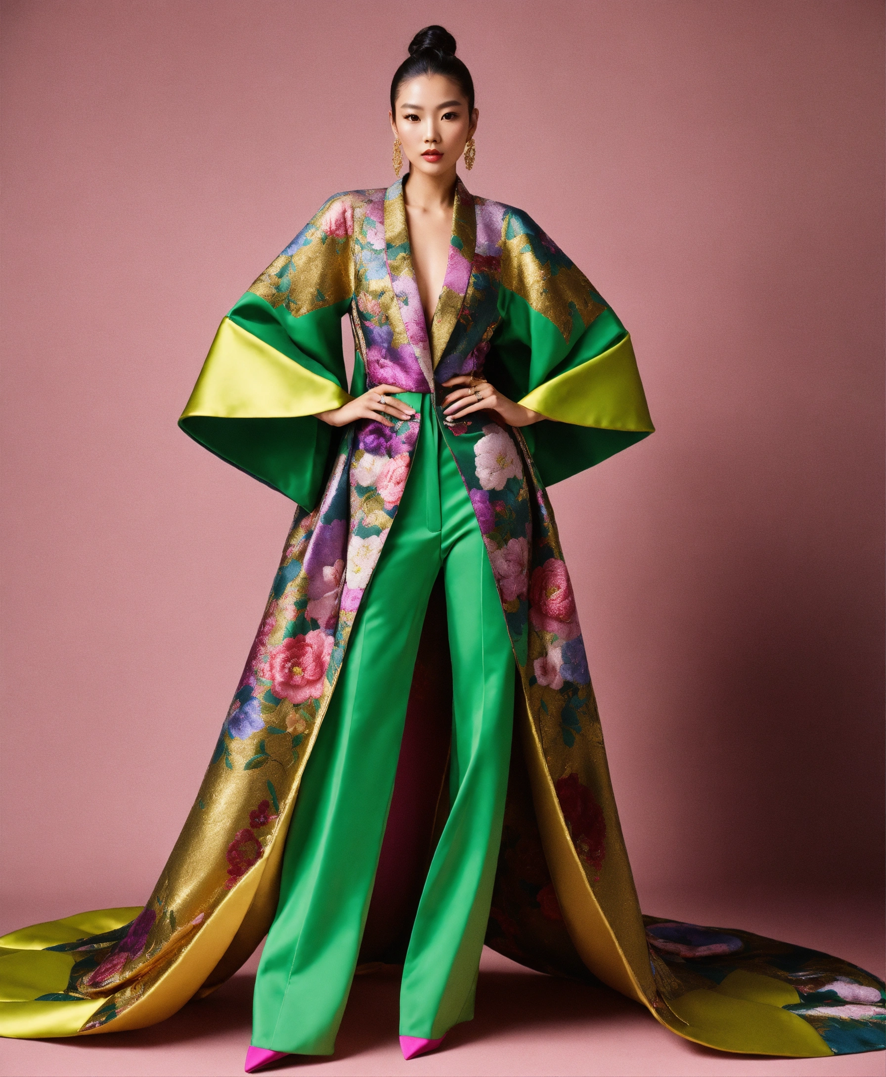 Lexica - Ultra realistic full body photo of a stylish Japanese model ...