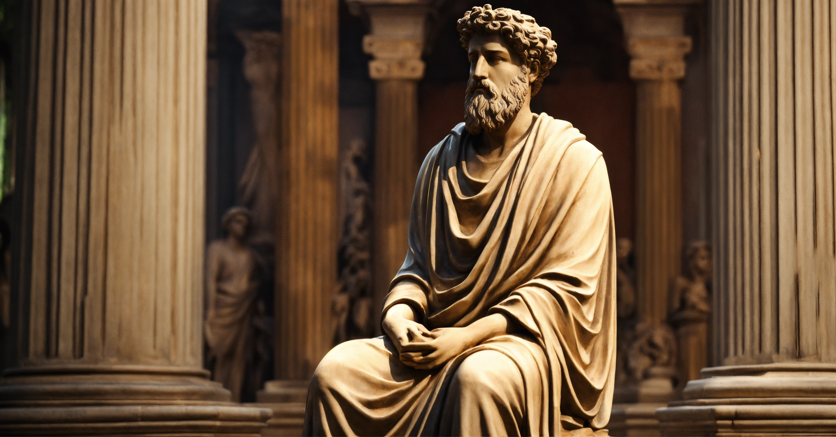 Lexica Stoic statue, simple understanding, revelation, new learning
