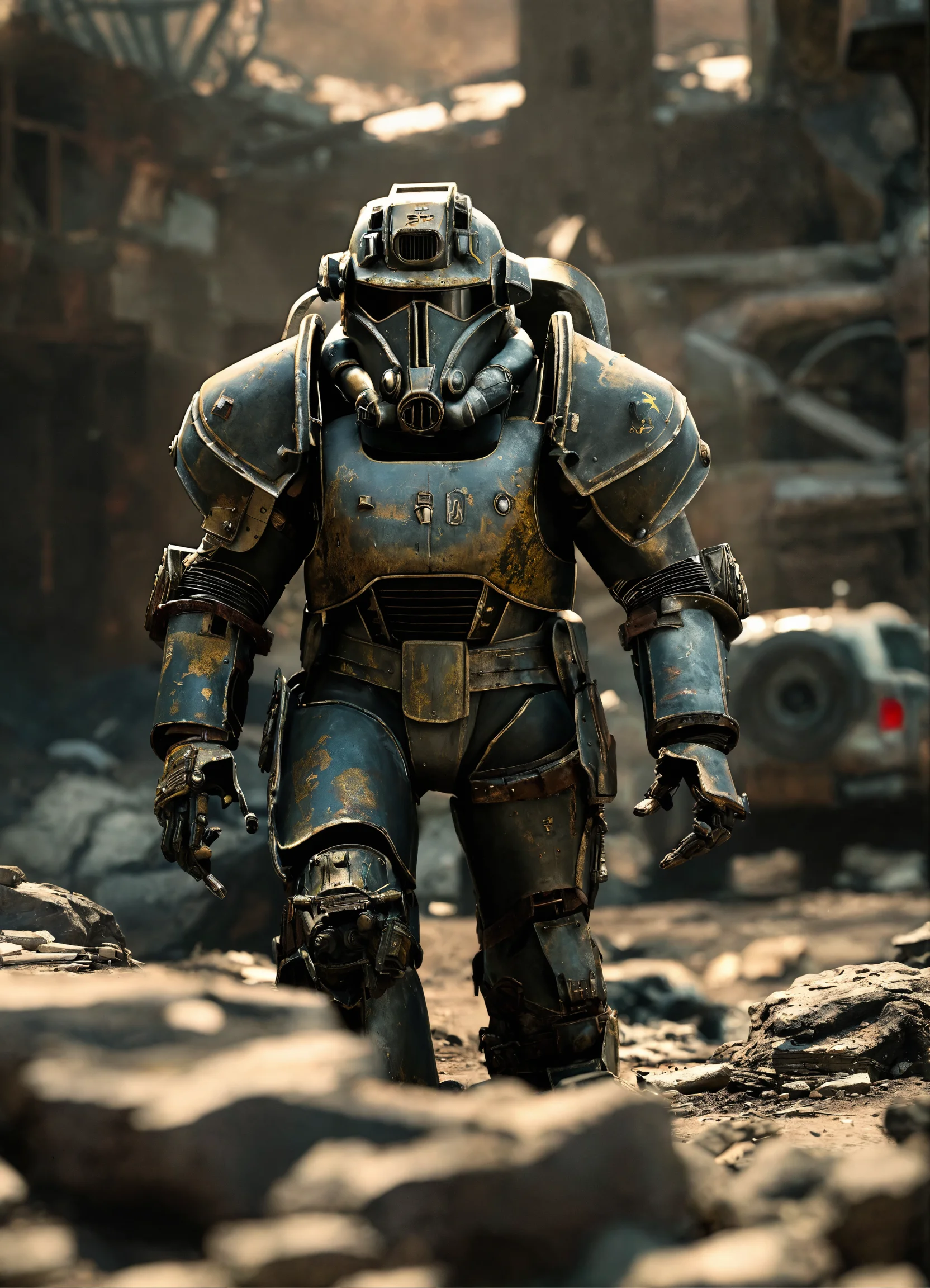 Lexica - FALLOUT T-60 armor in epic scene